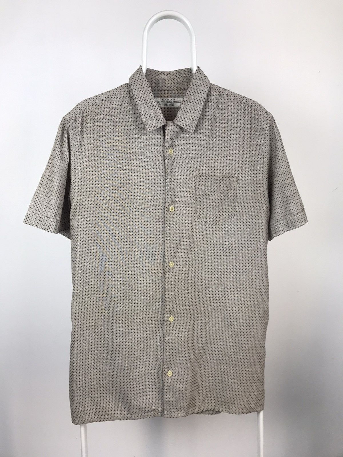Allsaints All Saints Short Sleeve Varick SS Shirt Size US L / EU 52-54 / 3 - 2 Thumbnail
