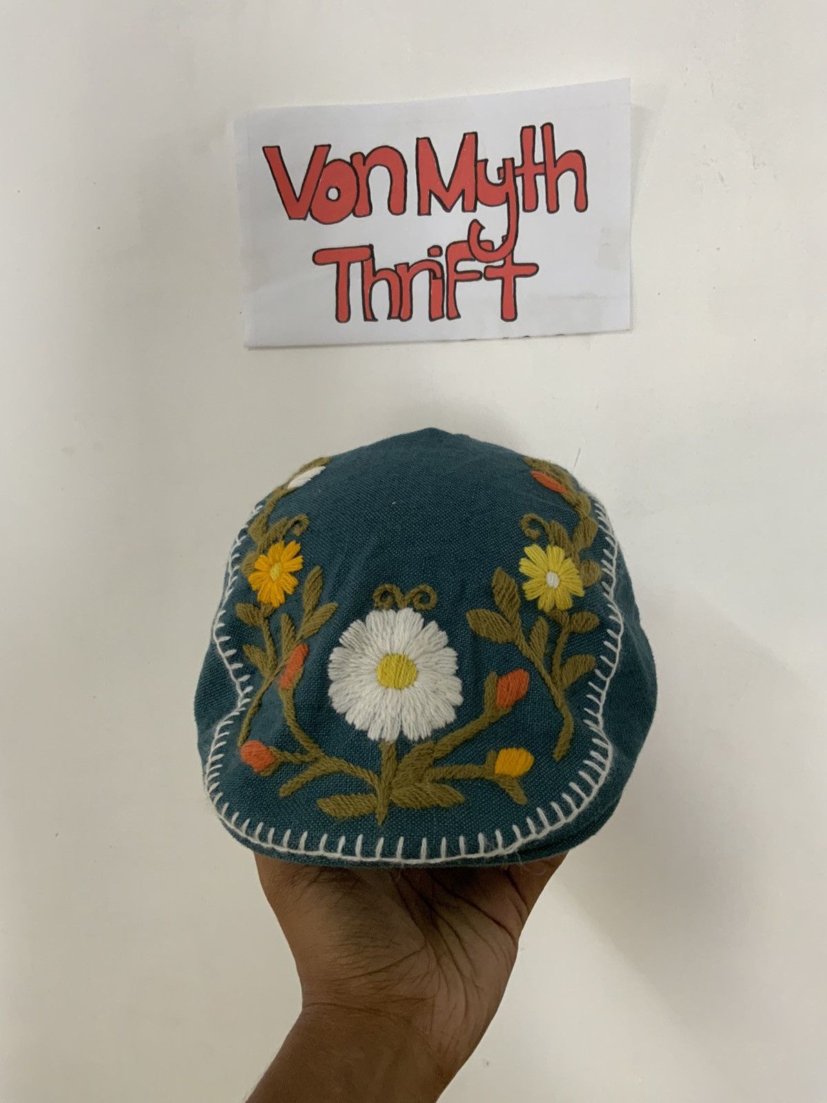 Vintage Grace Art Flat Beretta Hat