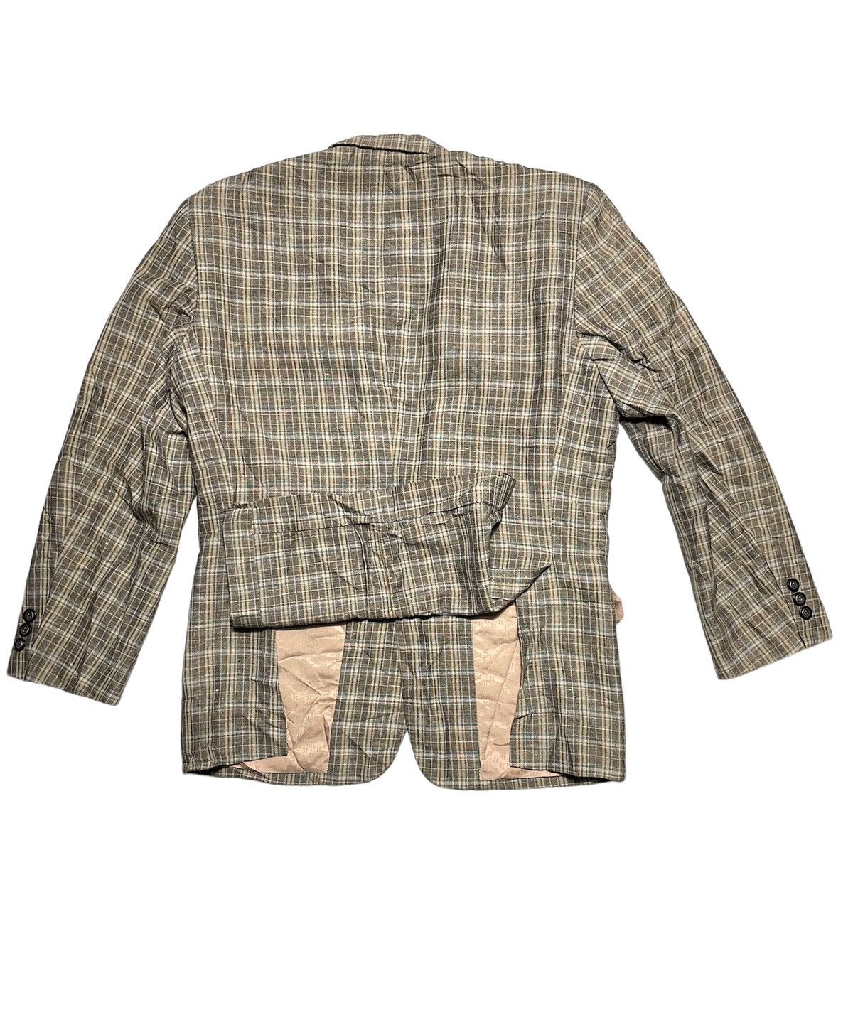 Lucky Brand Dormeuil England Vintage Blazer Size 42R - 4 Thumbnail