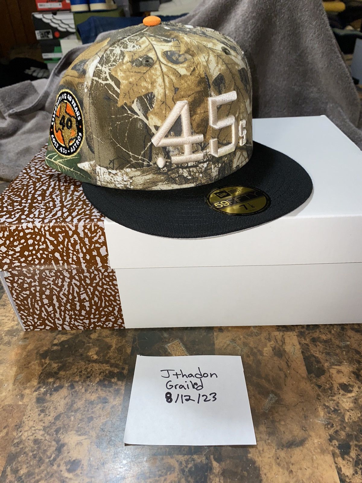 New Era Houston Astros Colt 45s 59fifty hat 7 1/8 real tree camo | Grailed