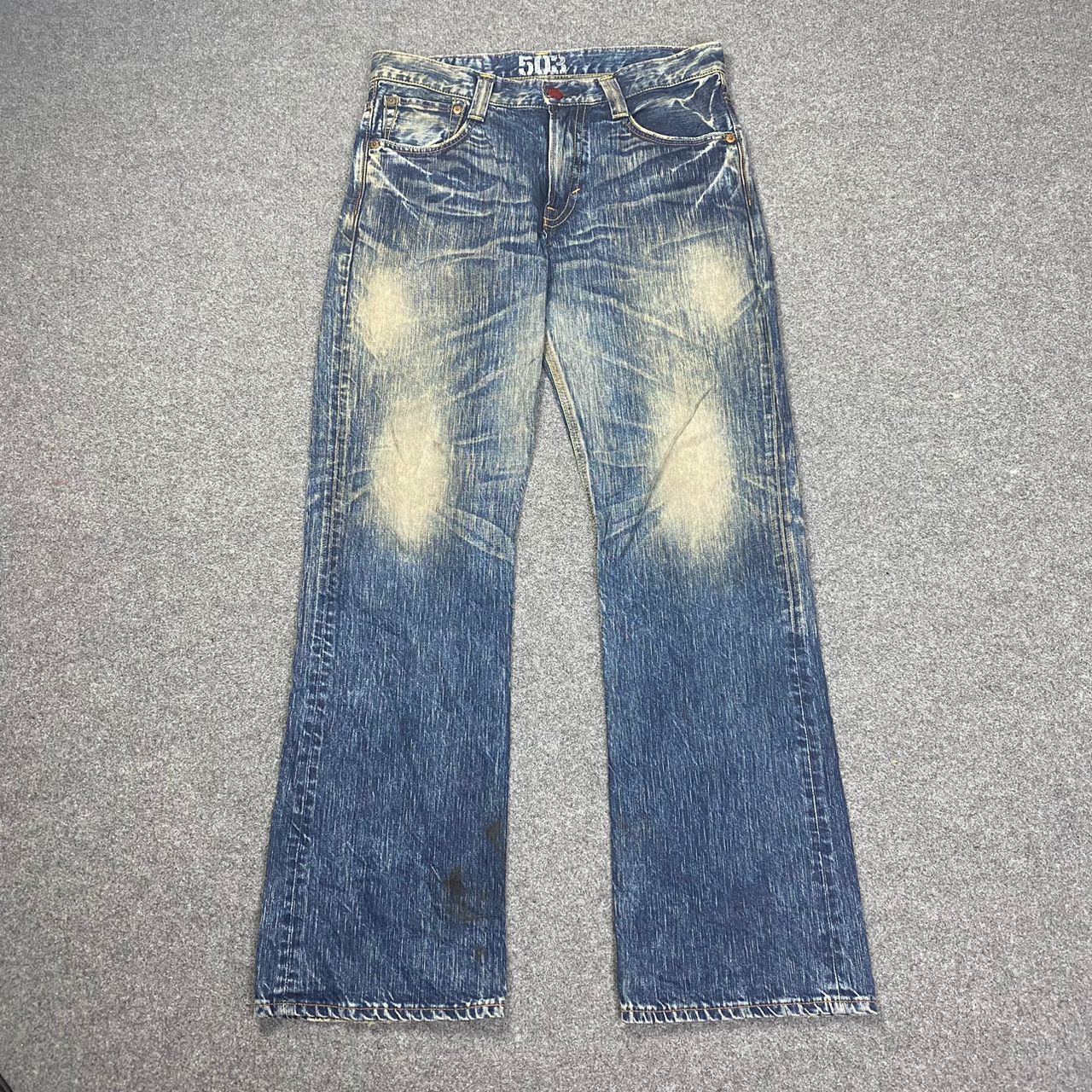 RARE EDWIN 503 BLUE TRIP DENIM JEANS