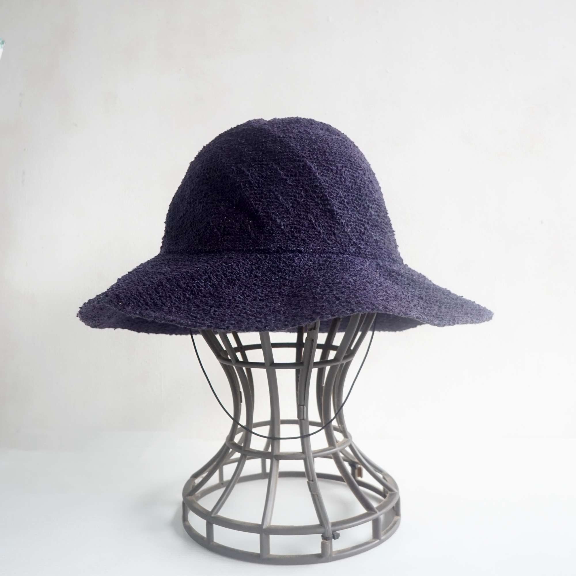 Guy Laroche GUY LAROCHE Navy Blue Bucket Hat Size ONE SIZE - 2 Thumbnail