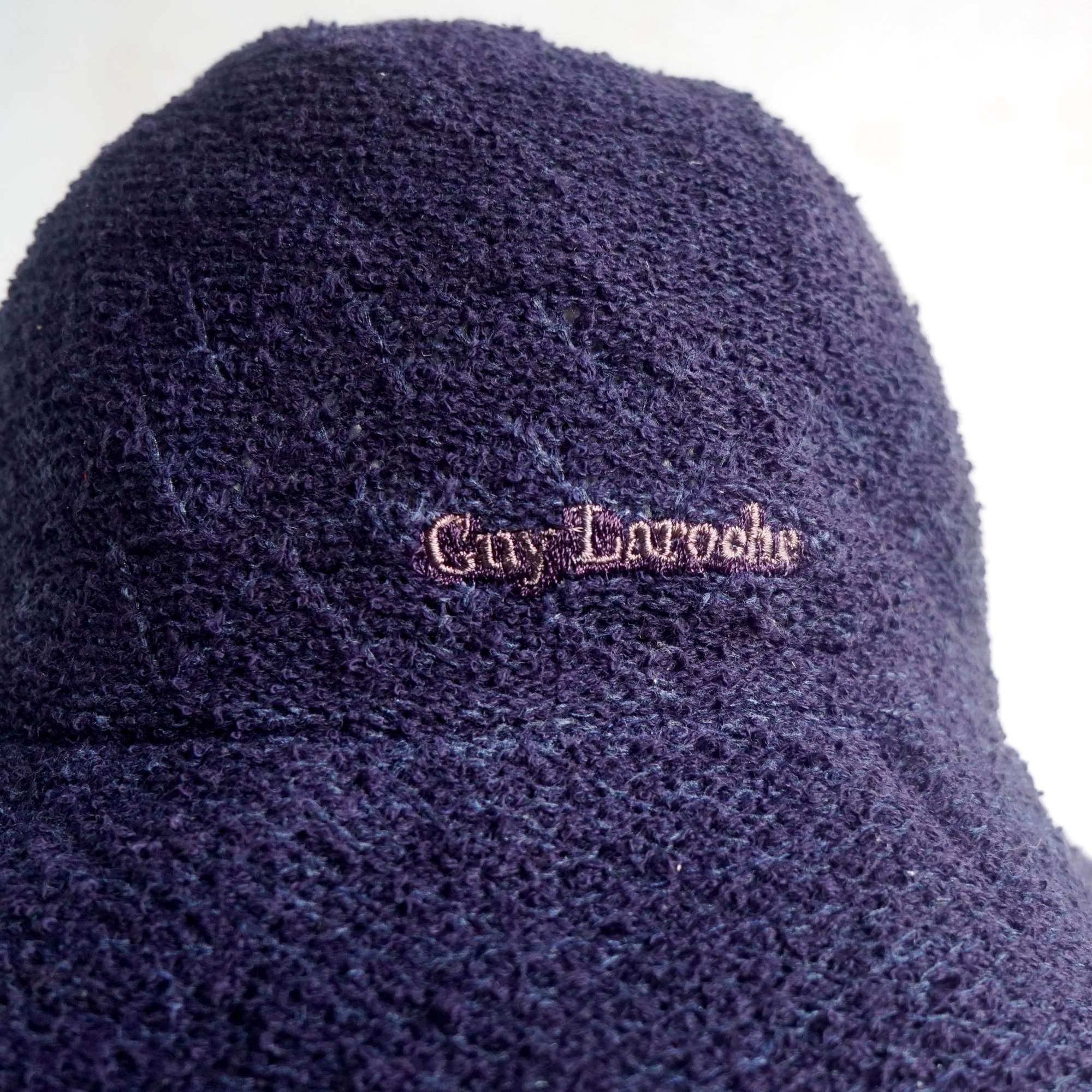Guy Laroche GUY LAROCHE Navy Blue Bucket Hat Size ONE SIZE - 3 Thumbnail