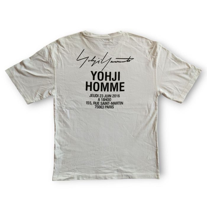 Yohji Yamamoto Yohji Yamamoto Staff Shirt Pour Homme Paris 2016