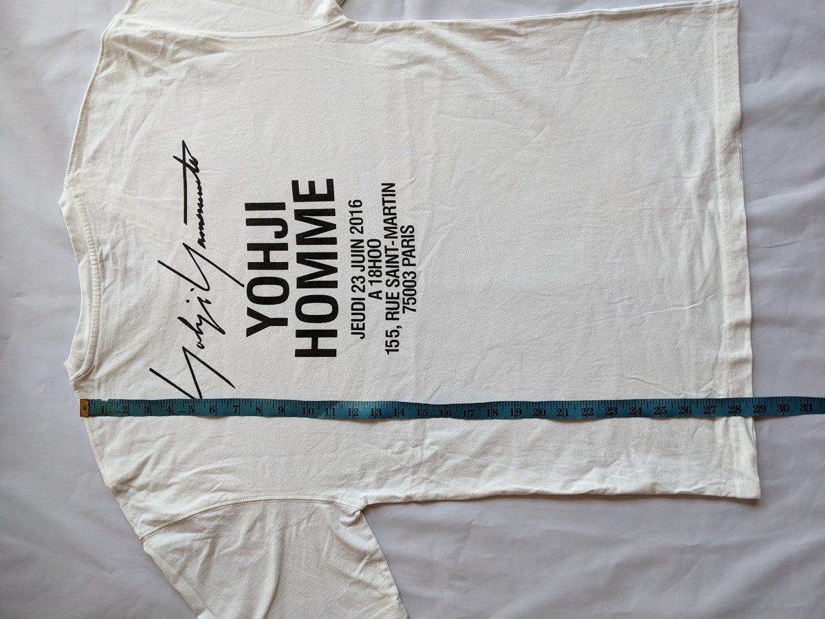 Yohji Yamamoto Yohji Yamamoto Staff Shirt Pour Homme Paris 2016 
