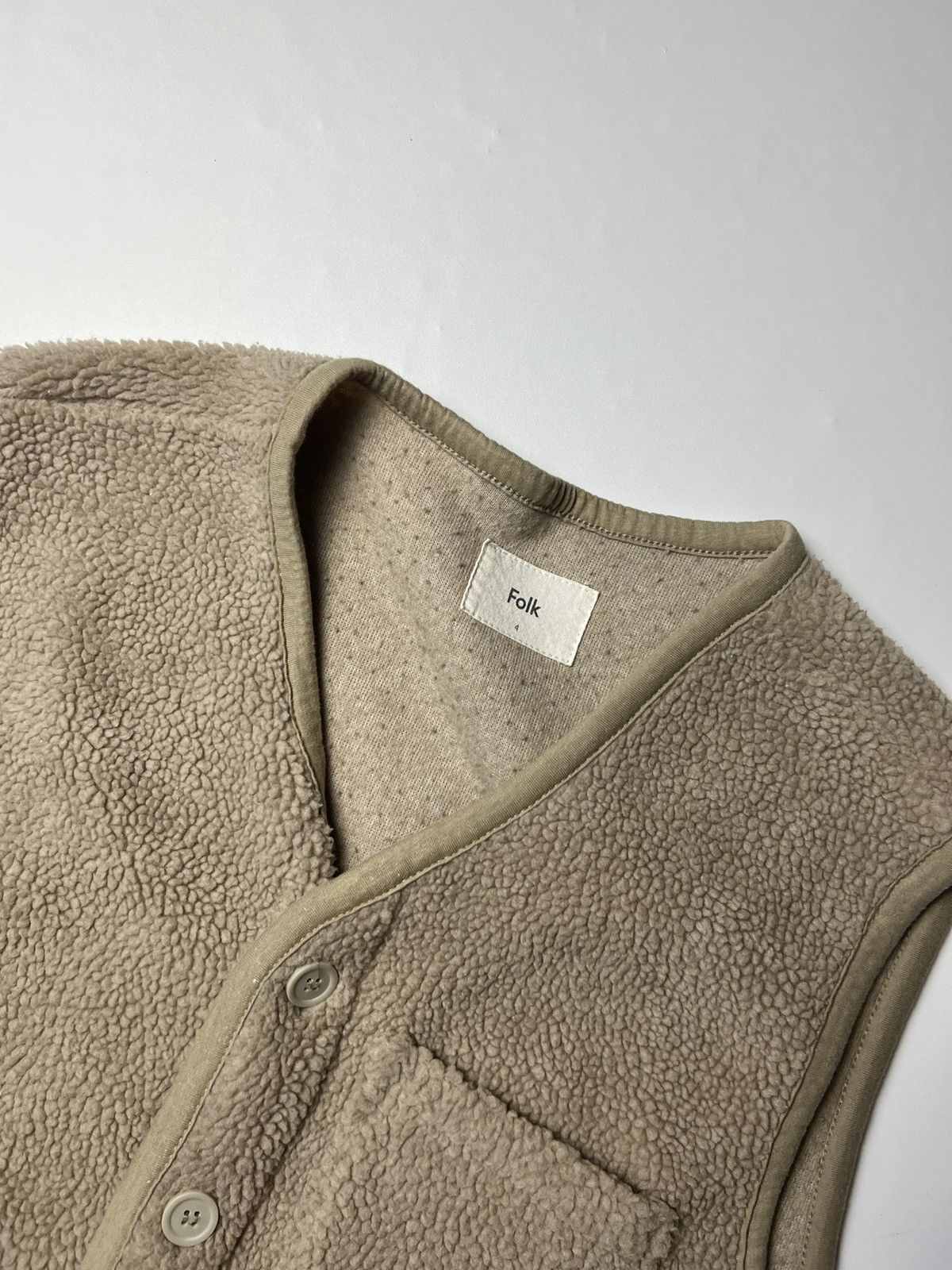 Folk Folk Fleece Japanese Scandinavia Y2K Vest Size US L / EU 52-54 / 3 - 2 Thumbnail
