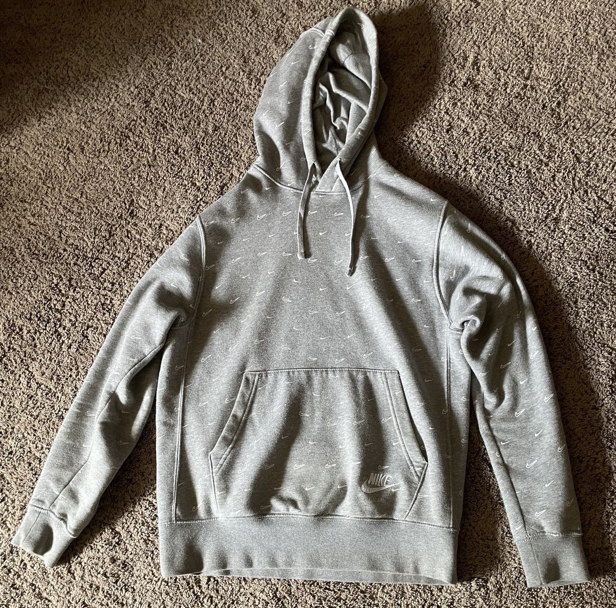 Nike Nike monogram hoodie | Grailed