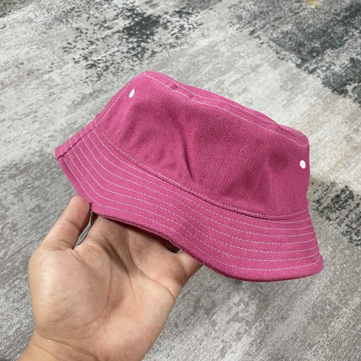 Stussy STUSSY CANVAS BUCKET HAT " WORKGEAR " Size ONE SIZE - 5 Thumbnail