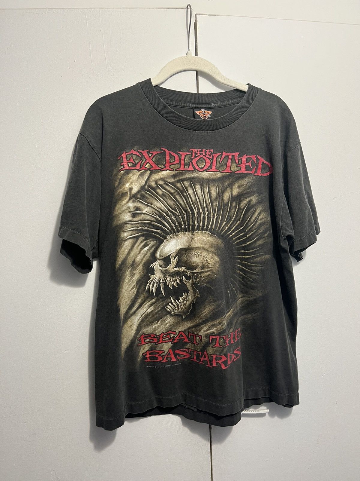 Vintage Vintage 90s The Exploited Punk Band Tee Single Stitch | Grailed