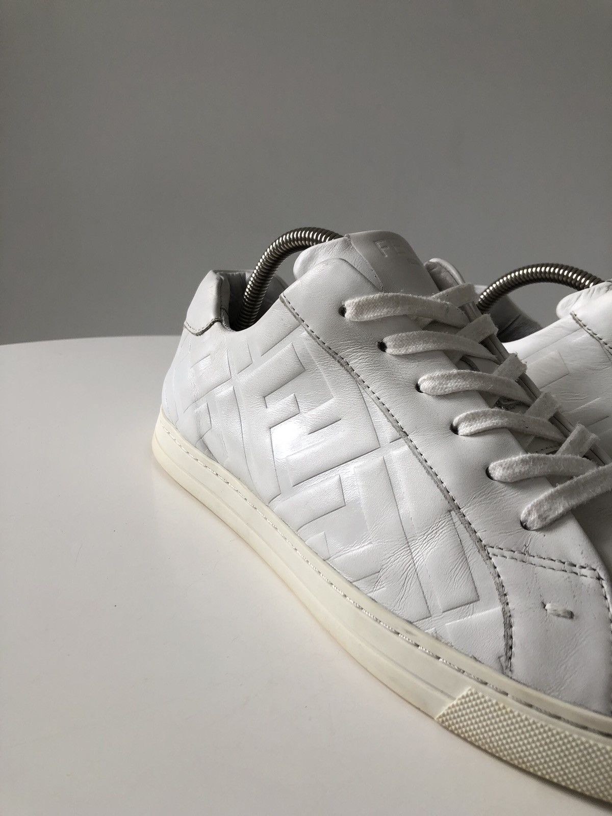 Fendi Fendi leather monogram sneakers Size US 7.5 / EU 40-41 - 7 Thumbnail