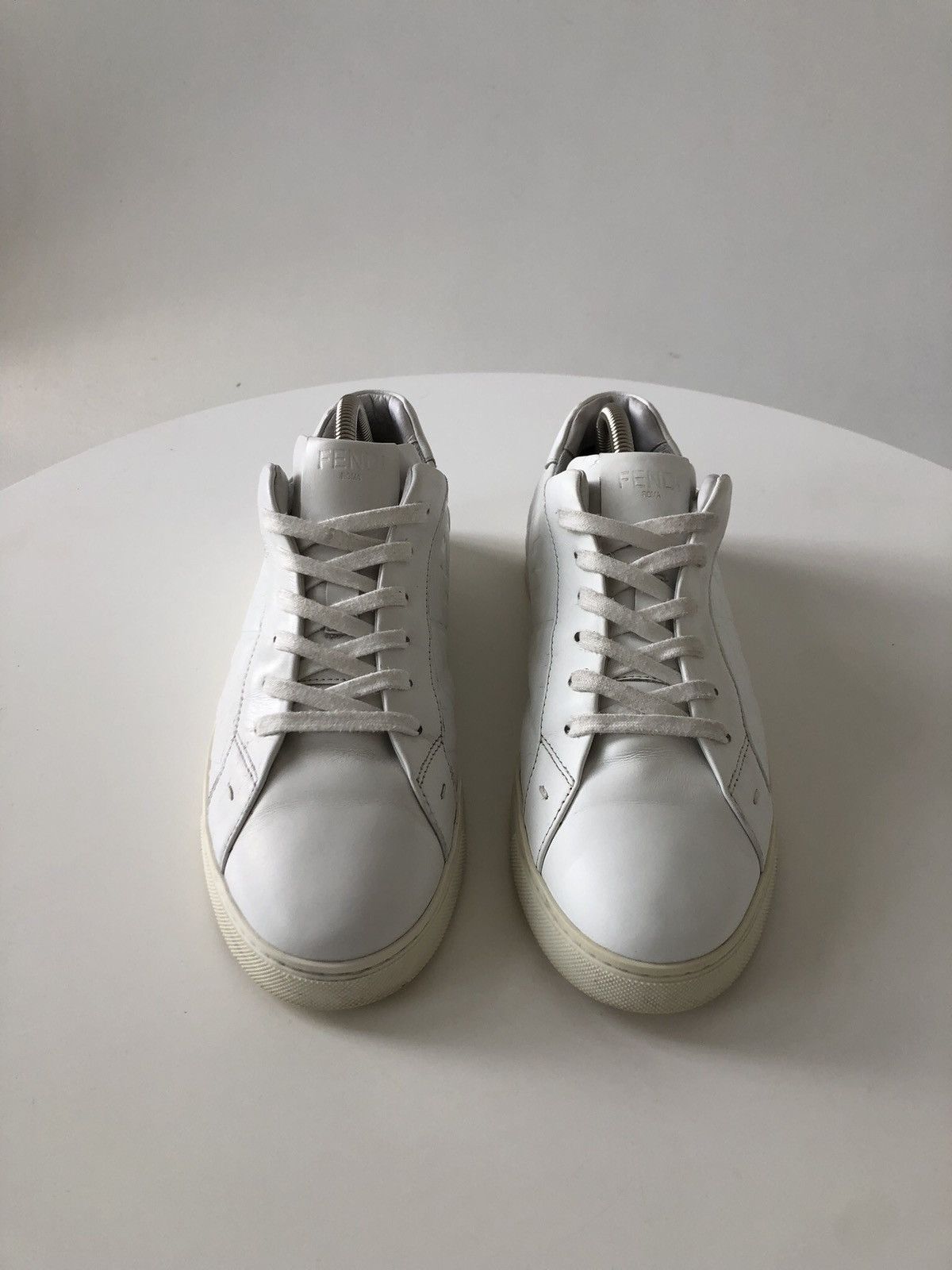 Fendi Fendi leather monogram sneakers Size US 7.5 / EU 40-41 - 4 Thumbnail