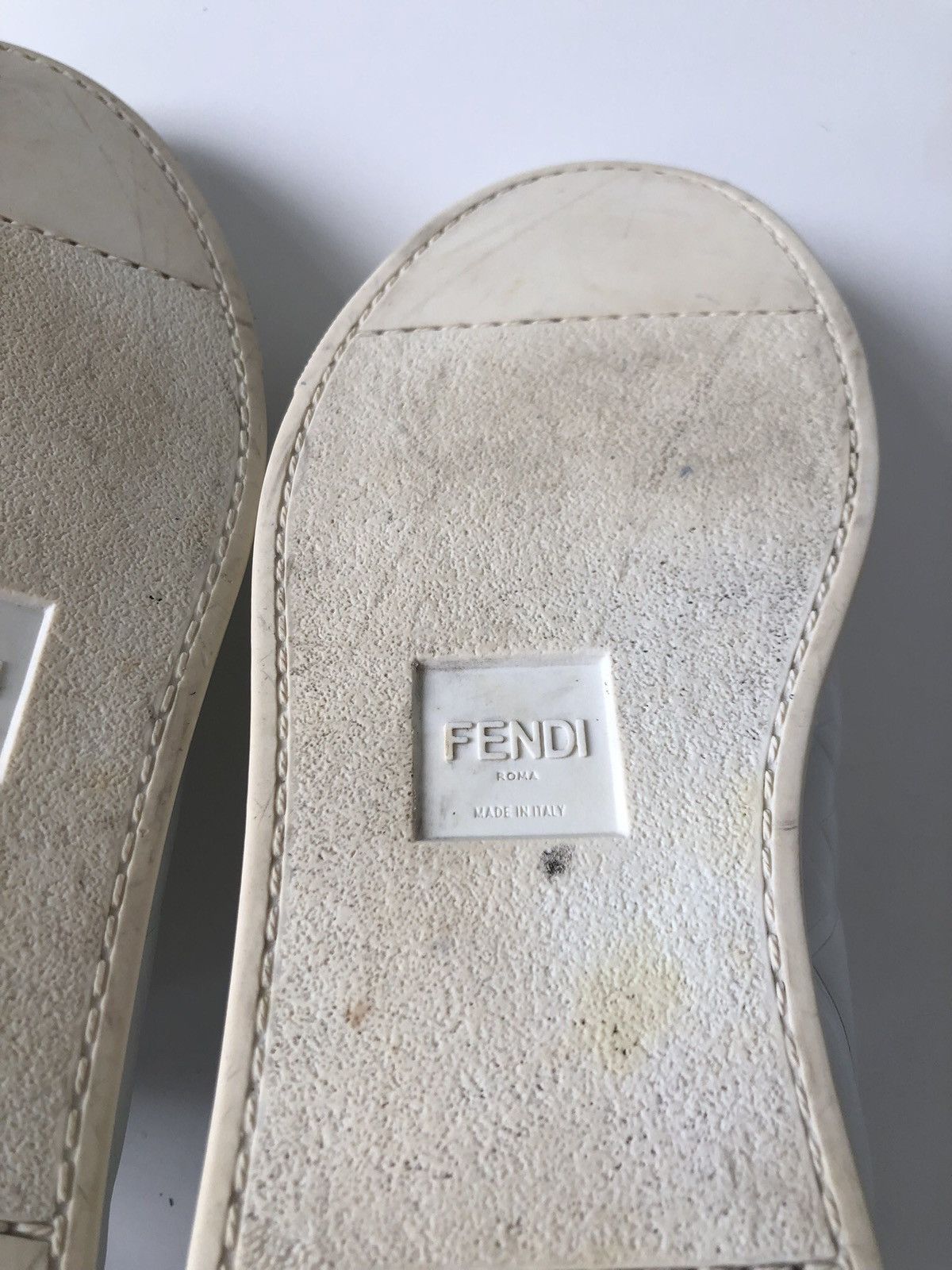 Fendi Fendi leather monogram sneakers Size US 7.5 / EU 40-41 - 14 Thumbnail