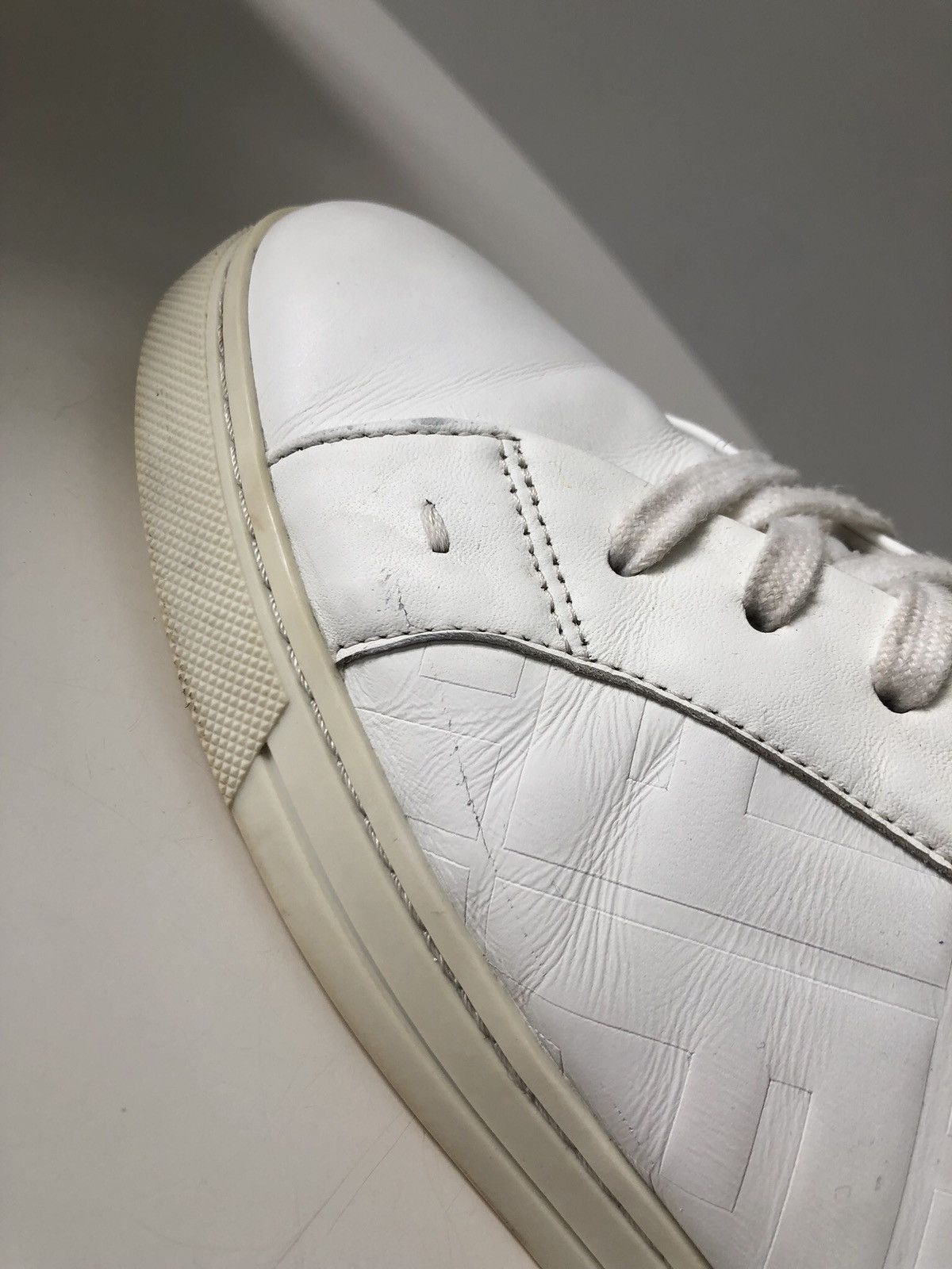 Fendi Fendi leather monogram sneakers Size US 7.5 / EU 40-41 - 9 Thumbnail