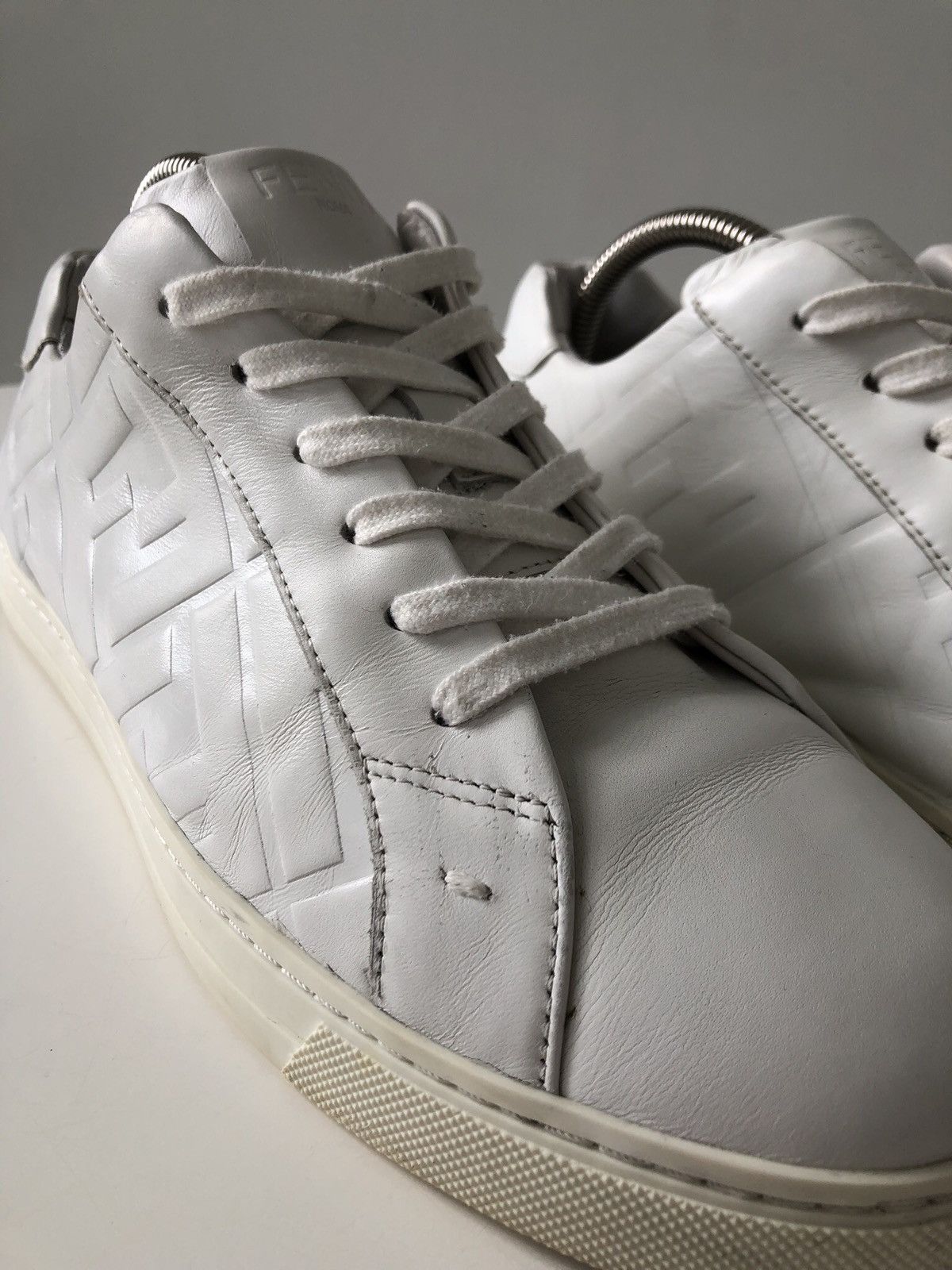 Fendi Fendi leather monogram sneakers Size US 7.5 / EU 40-41 - 8 Thumbnail