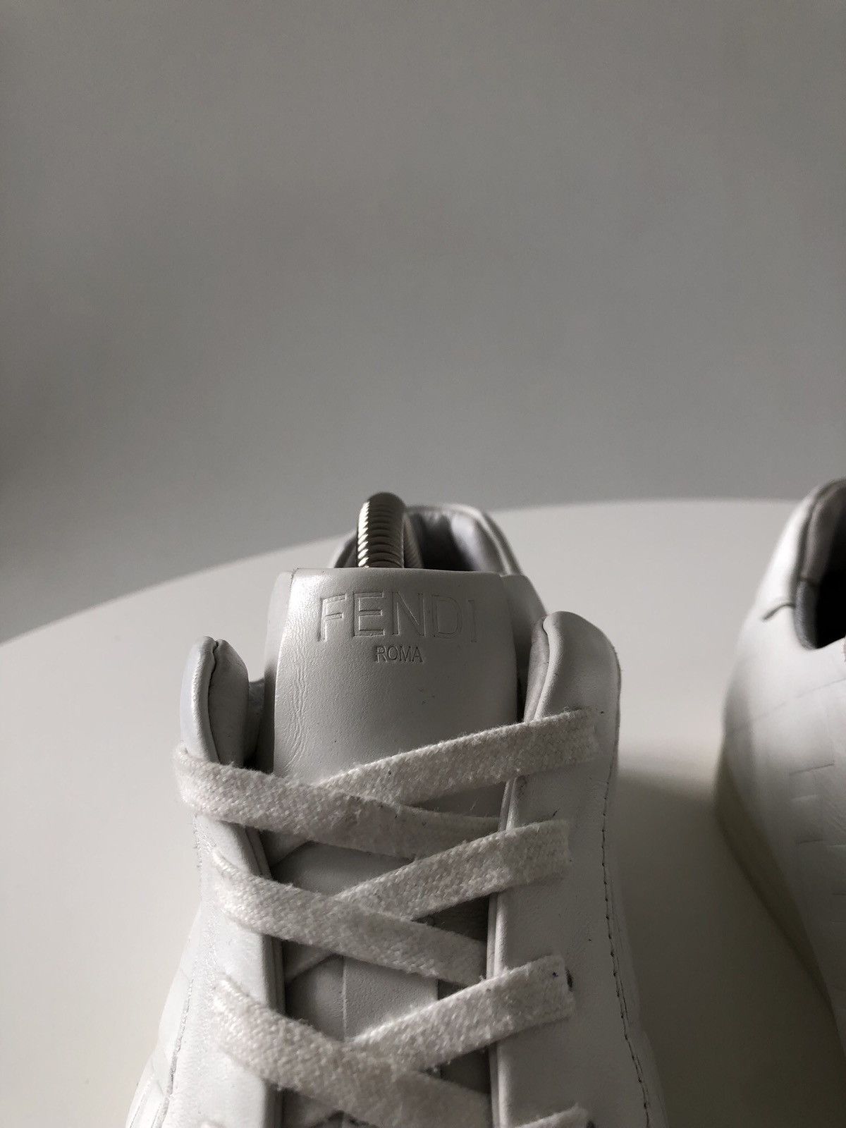 Fendi Fendi leather monogram sneakers Size US 7.5 / EU 40-41 - 5 Thumbnail