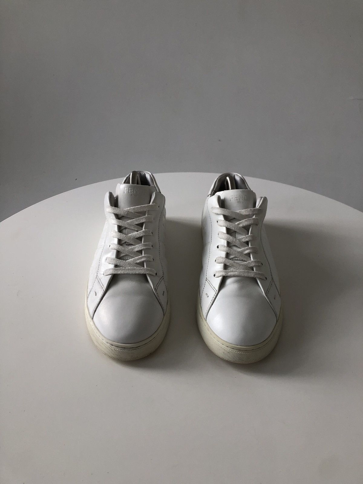 Fendi Fendi leather monogram sneakers Size US 7.5 / EU 40-41 - 2 Thumbnail