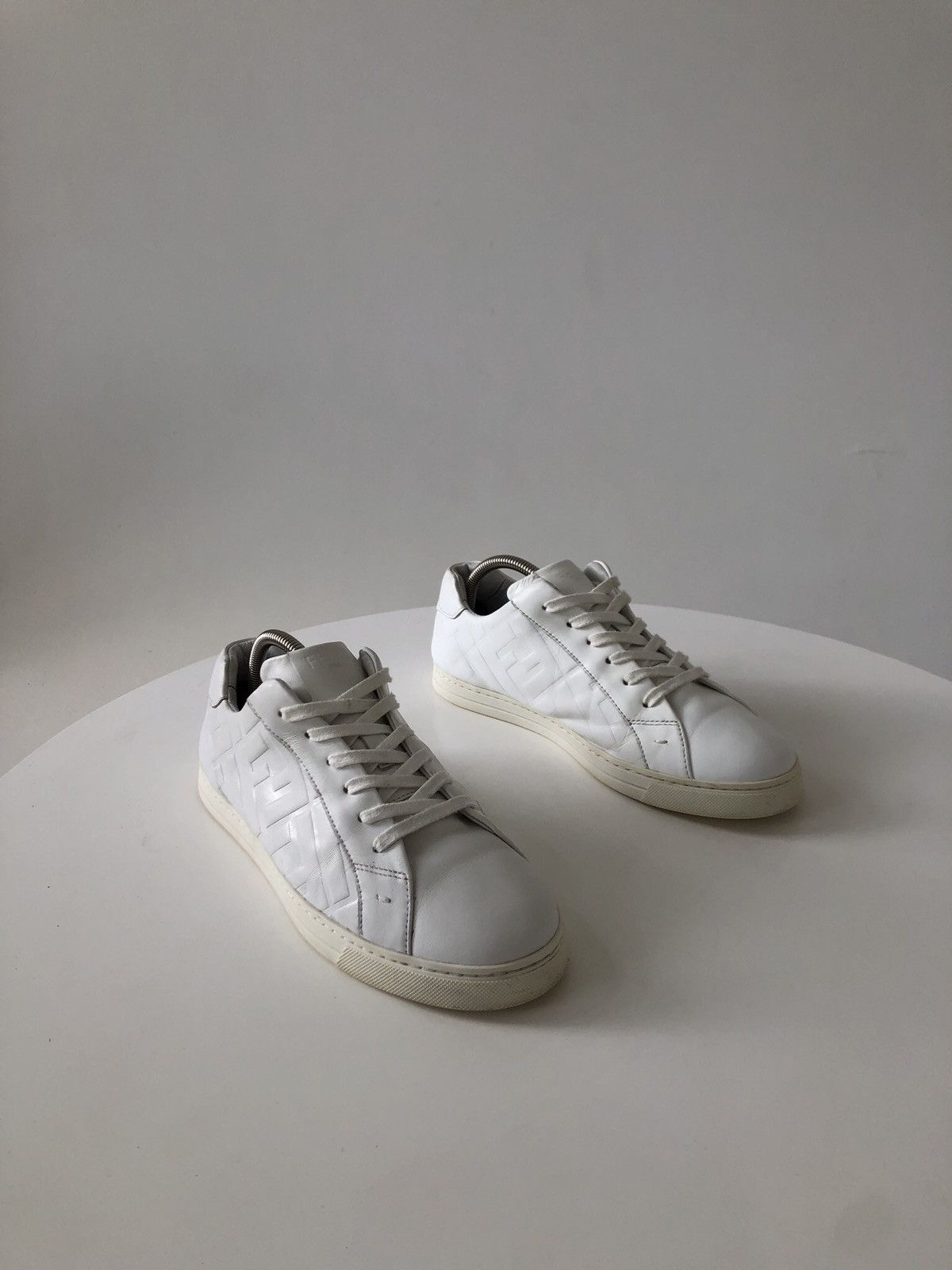Fendi Fendi leather monogram sneakers Size US 7.5 / EU 40-41 - 3 Thumbnail