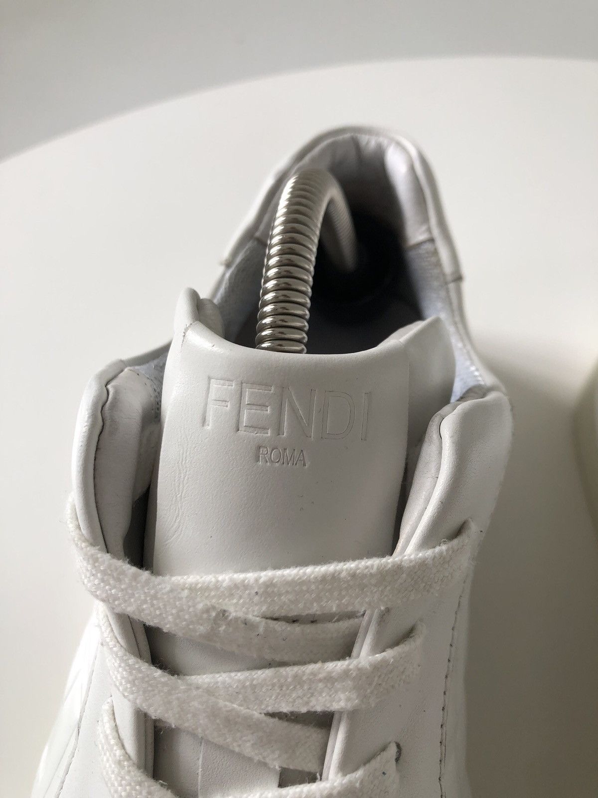 Fendi Fendi leather monogram sneakers Size US 7.5 / EU 40-41 - 6 Thumbnail