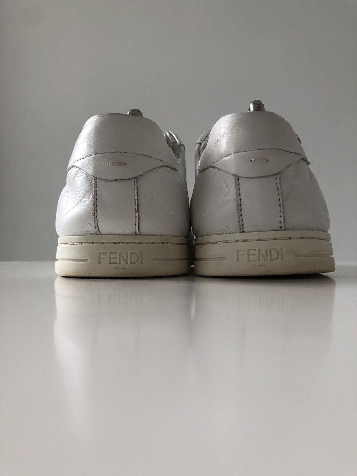 Fendi Fendi leather monogram sneakers Size US 7.5 / EU 40-41 - 10 Thumbnail