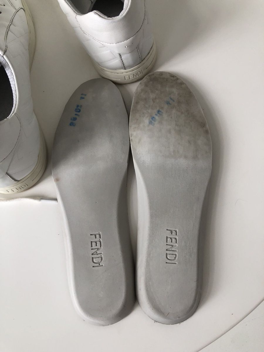 Fendi Fendi leather monogram sneakers Size US 7.5 / EU 40-41 - 17 Thumbnail