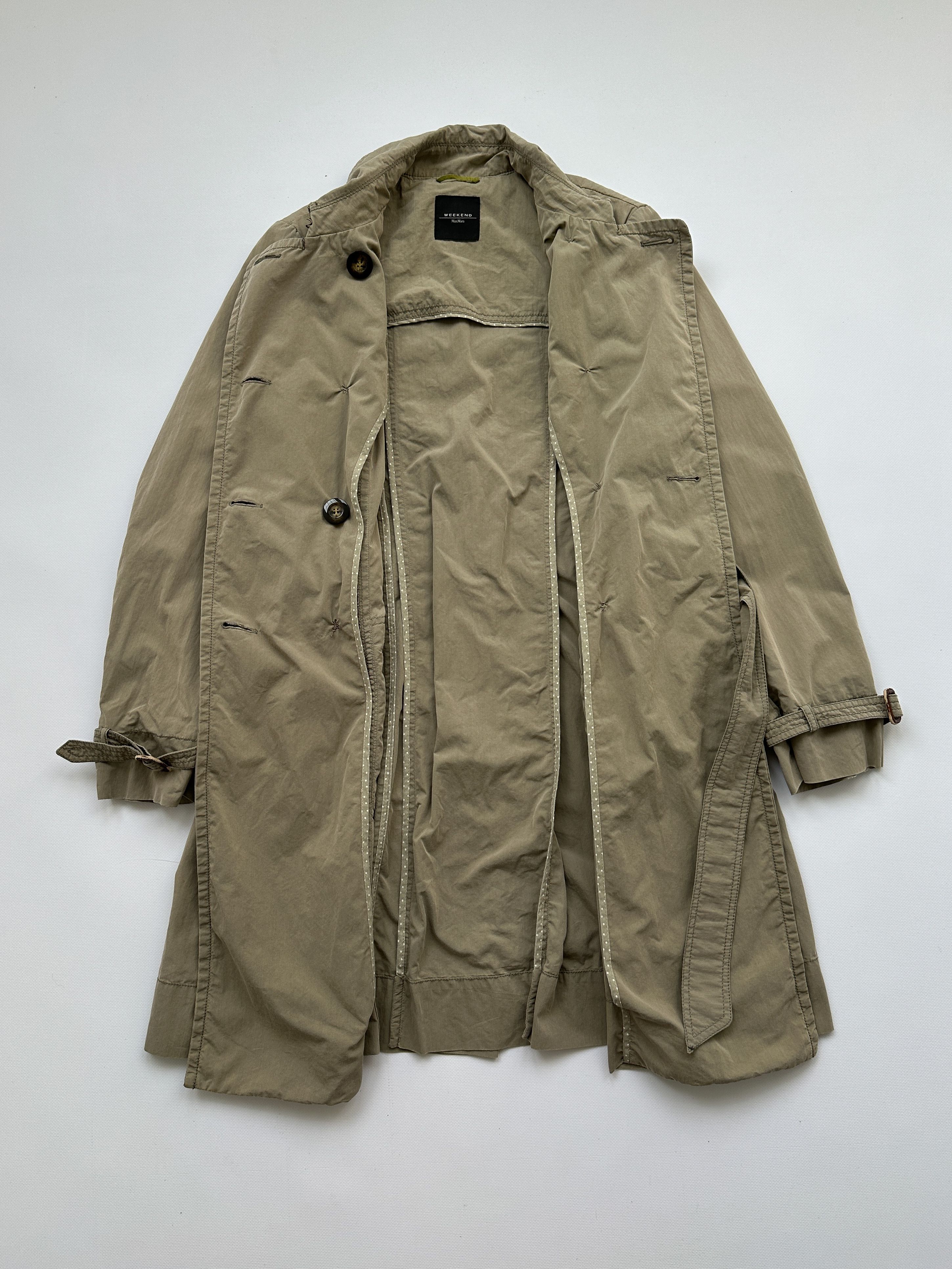 Max Mara Weekend Max Mara Trench Coat Jacket Size XL / US 12-14 / IT 48-50 - 2 Thumbnail