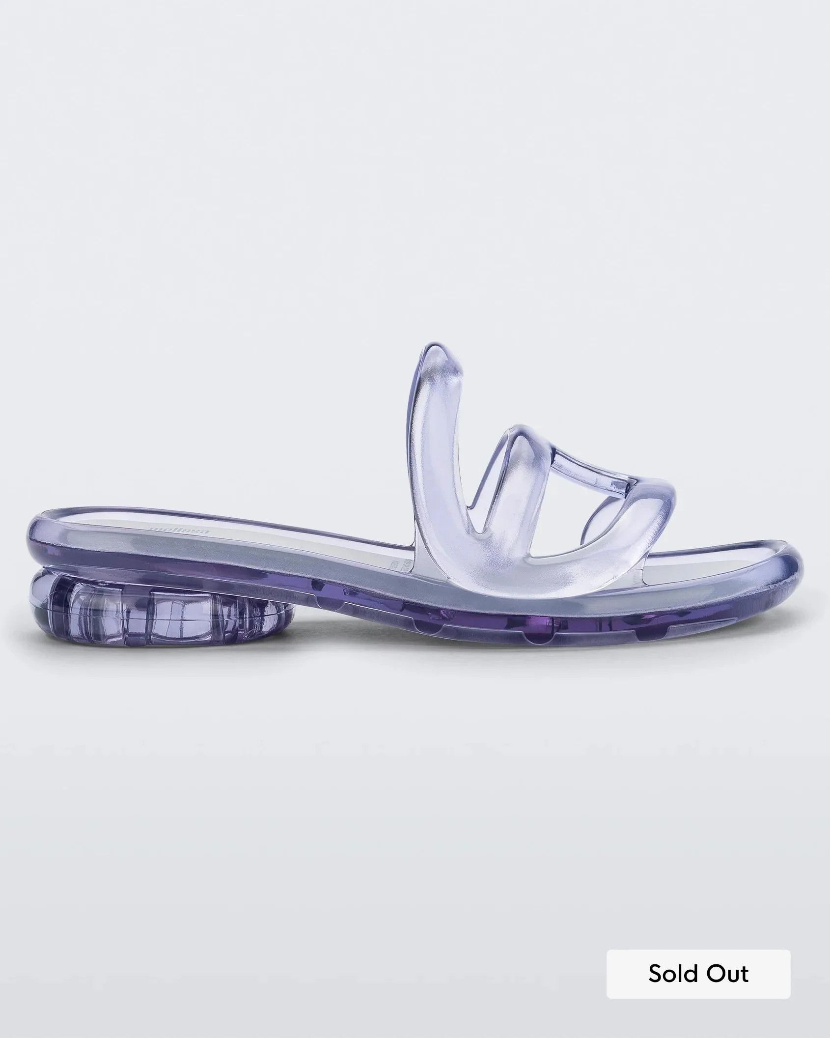 Melissa Melissa x Telfar Jelly Slide - Clear (Women's Sizing) Size US 8 / IT 38 - 3 Thumbnail