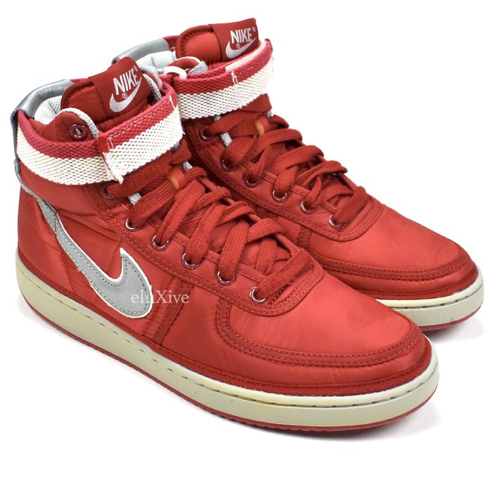 Nike Nike Vandal High Supreme Vintage Pack Red Silver DS 2008 | Grailed