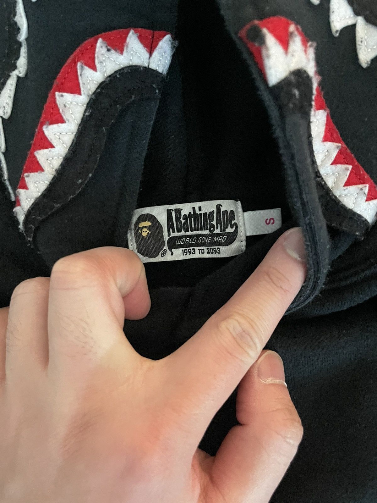 Bape Shark Pullover Hoodie Size S / US 4 / IT 40 - 4 Thumbnail