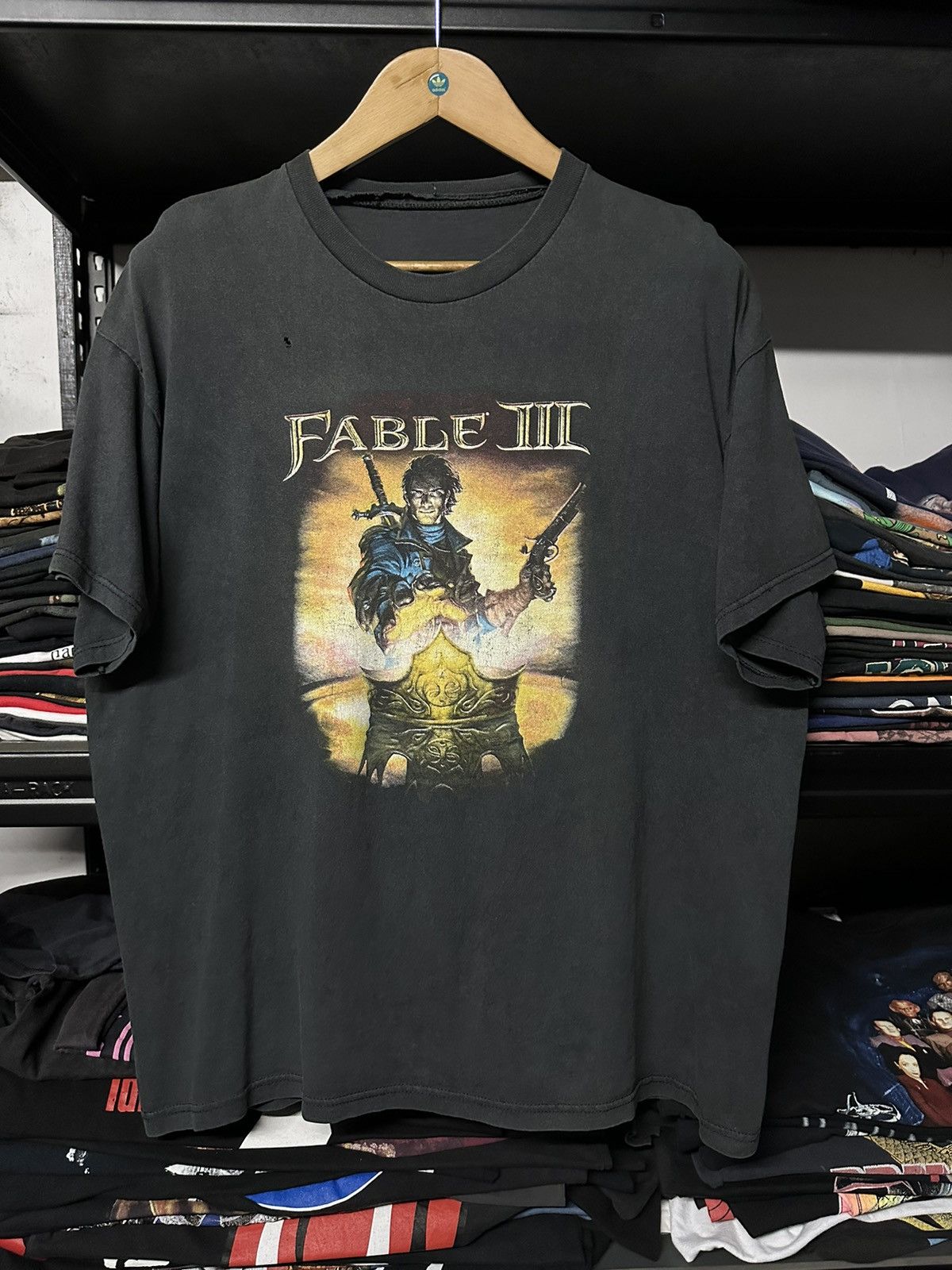 Optic Gaming Vintage Xbox 360 Fable 3 It’s A Revolution Faded Tee Size US XL / EU 56 / 4 - 1 Thumbnail