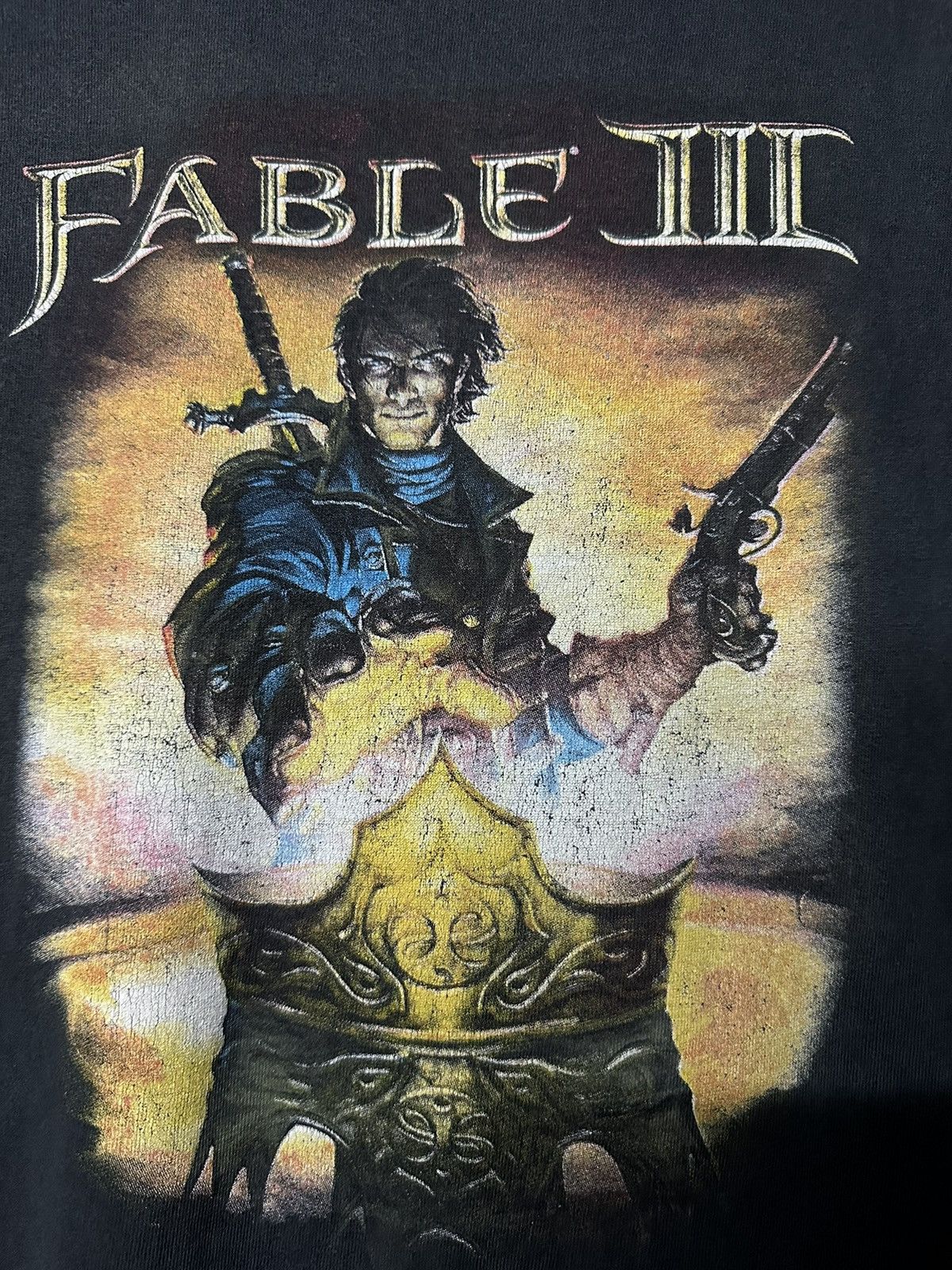 Optic Gaming Vintage Xbox 360 Fable 3 It’s A Revolution Faded Tee Size US XL / EU 56 / 4 - 3 Thumbnail