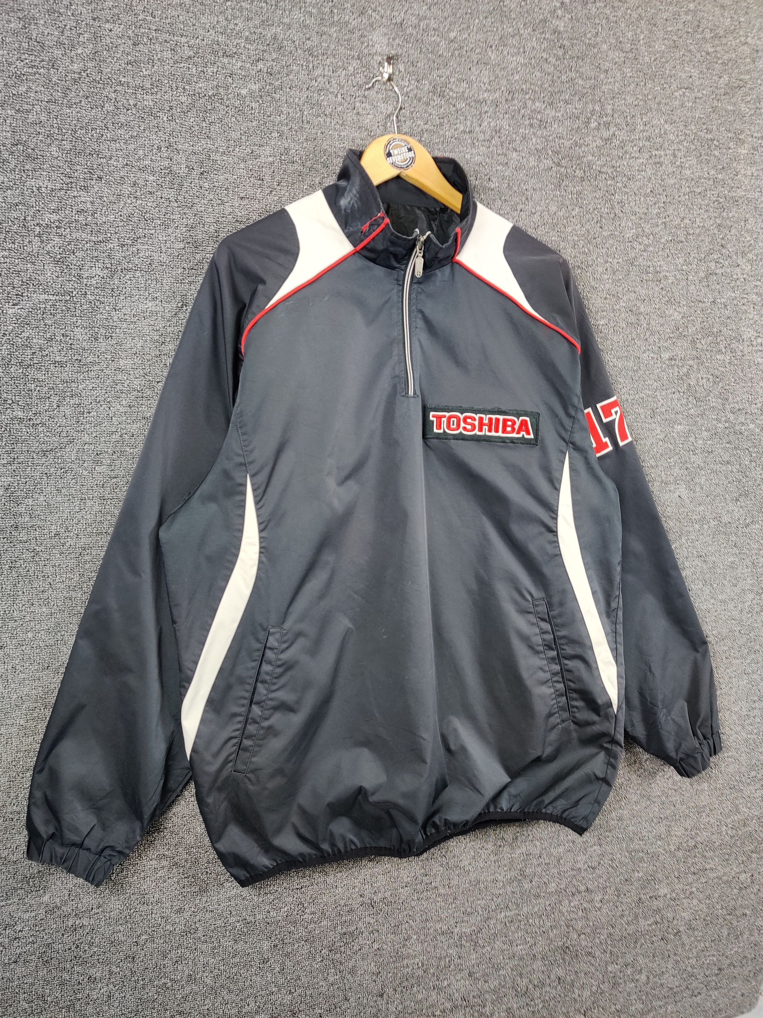 Descente Vintage Descente x Toshiba Zipper Light Jacket Size US XL / EU 56 / 4 - 6 Thumbnail