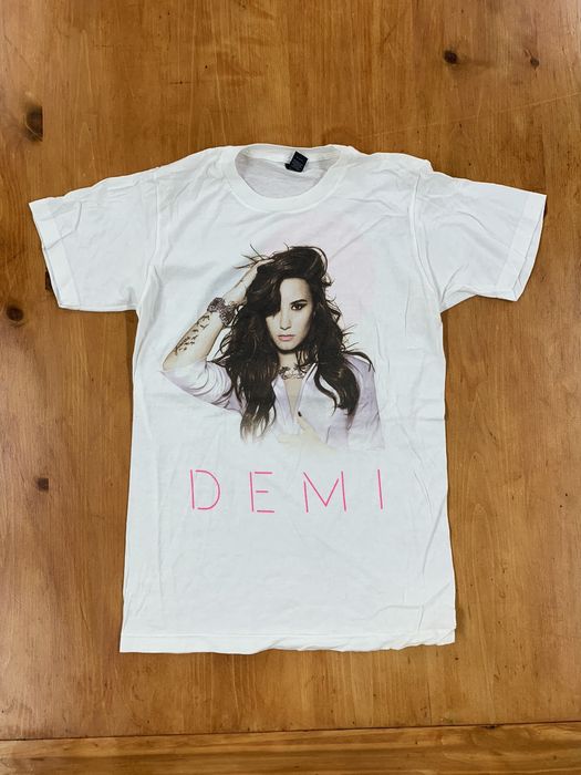 Vintage Vintage Demi Lovato Neon Lights 2014 Tour Tee | Grailed