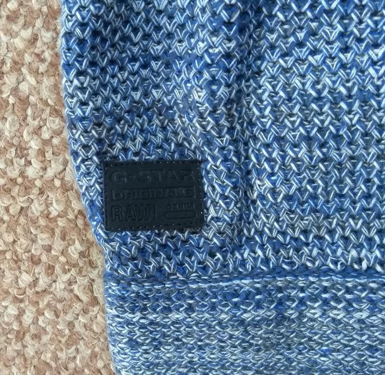 G-Star G-STAR RAW Vintage cotton knitted sweater Size US L / EU 52-54 / 3 - 5 Thumbnail