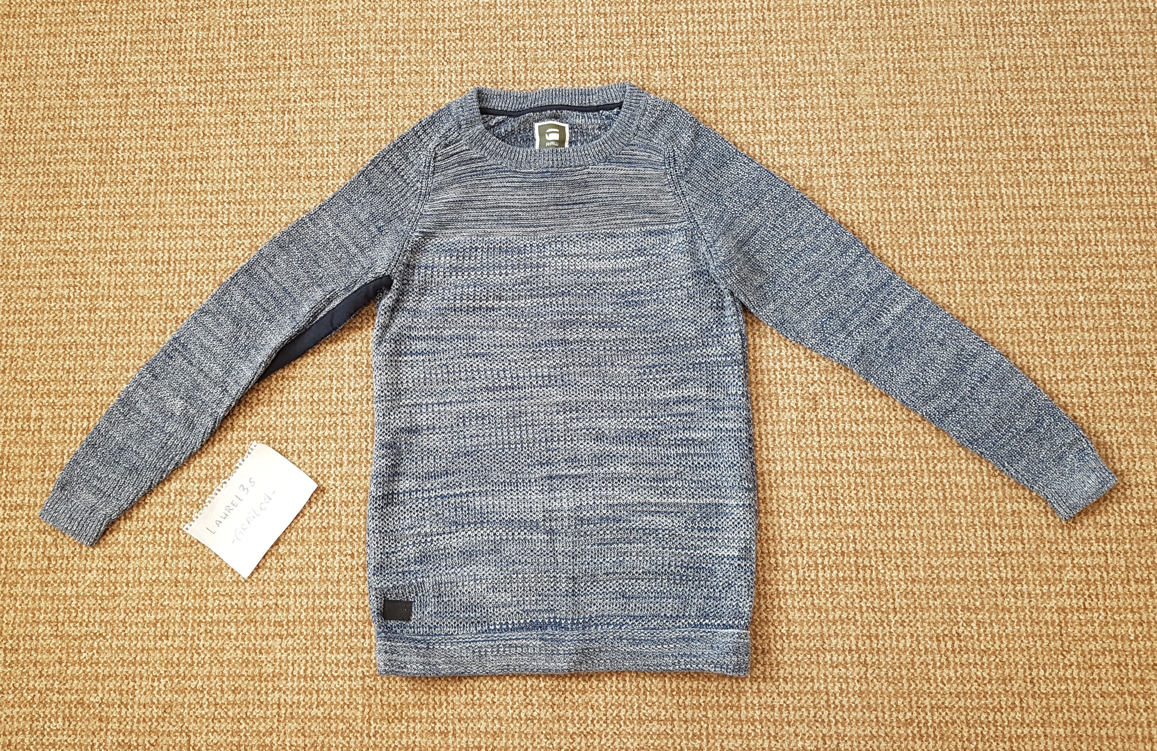 G-Star G-STAR RAW Vintage cotton knitted sweater Size US L / EU 52-54 / 3 - 1 Thumbnail