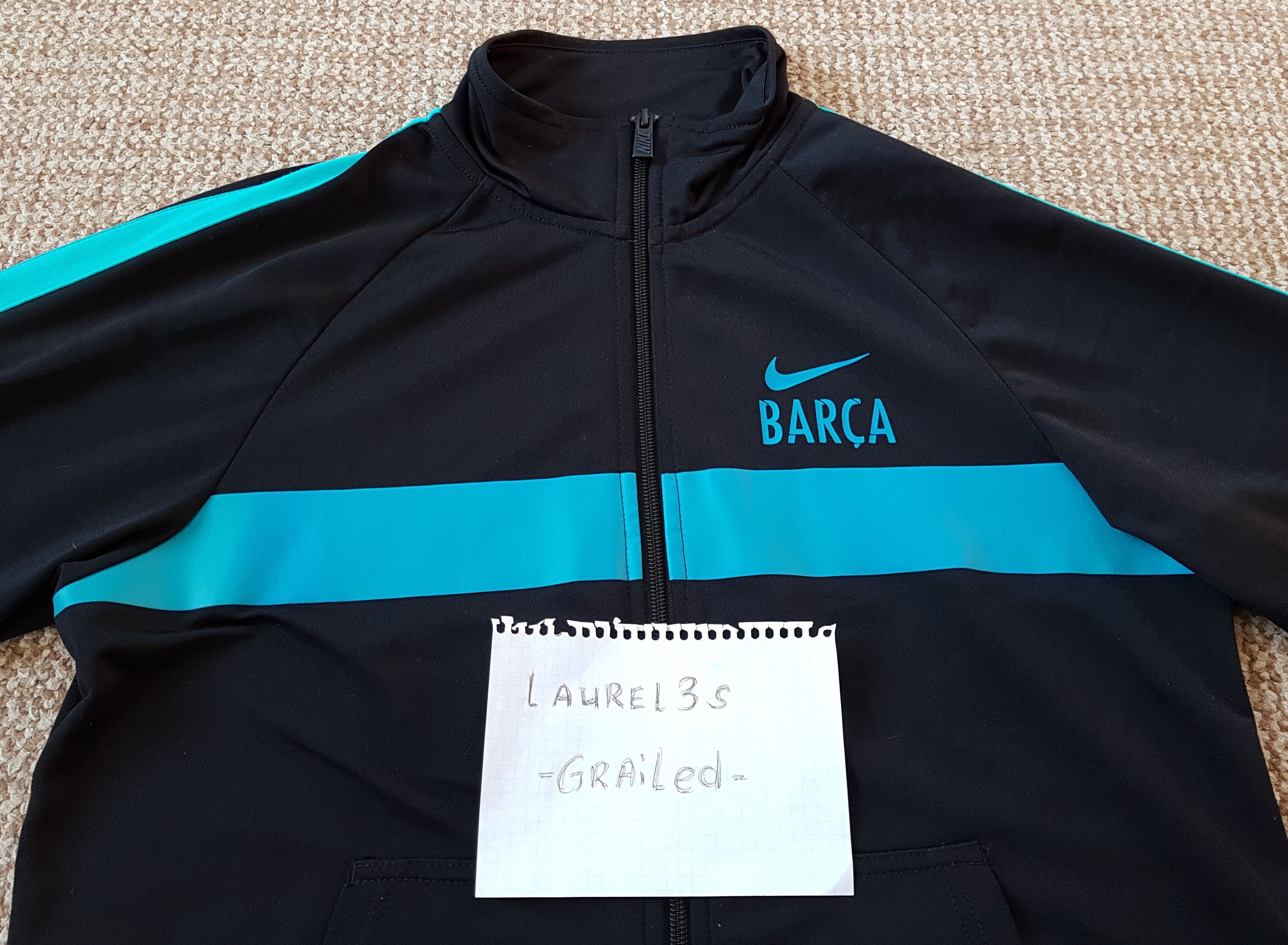 Nike Nike Track Top Jacket FC Barcelona size S Size US S / EU 44-46 / 1 - 1 Thumbnail