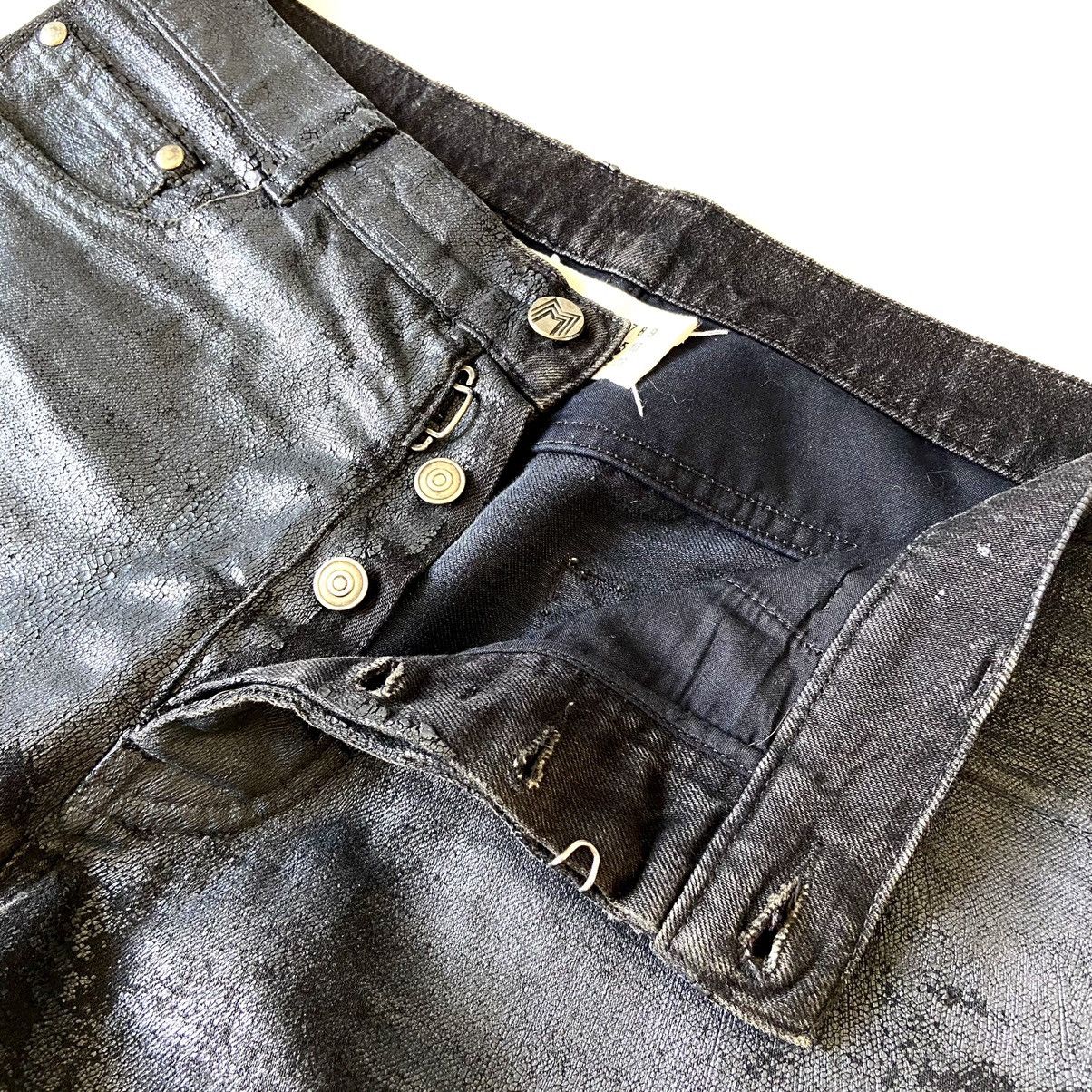 Maison Margiela **RARE** Maison Martin Margiela AW09 Cracked Paint Denim Size US 30 / EU 46 - 6 Thumbnail