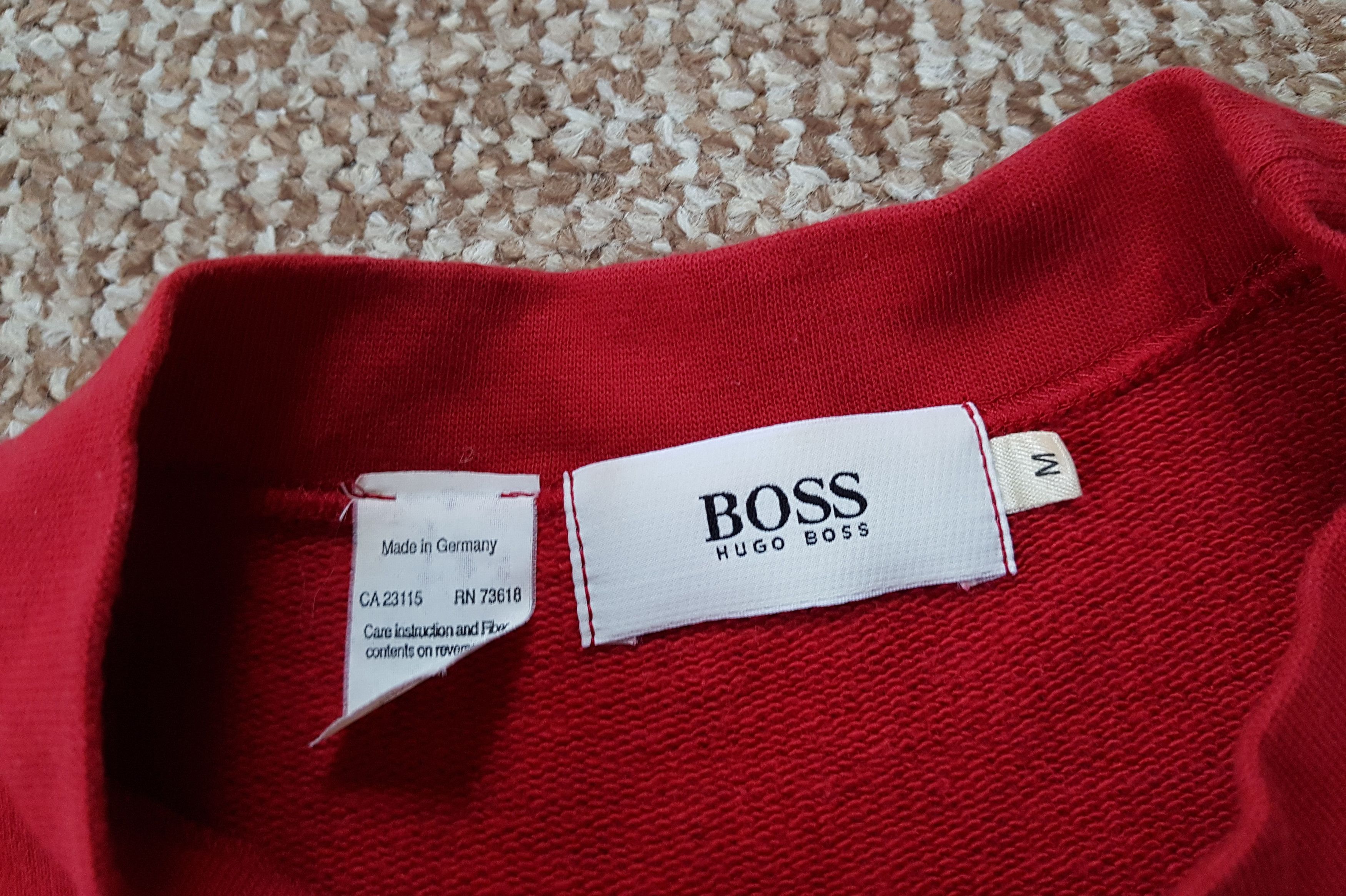 Hugo Boss × Vintage Hugo Boss Vintage Big Logo Sweatshirt made in Germany Size US M / EU 48-50 / 2 - 3 Thumbnail