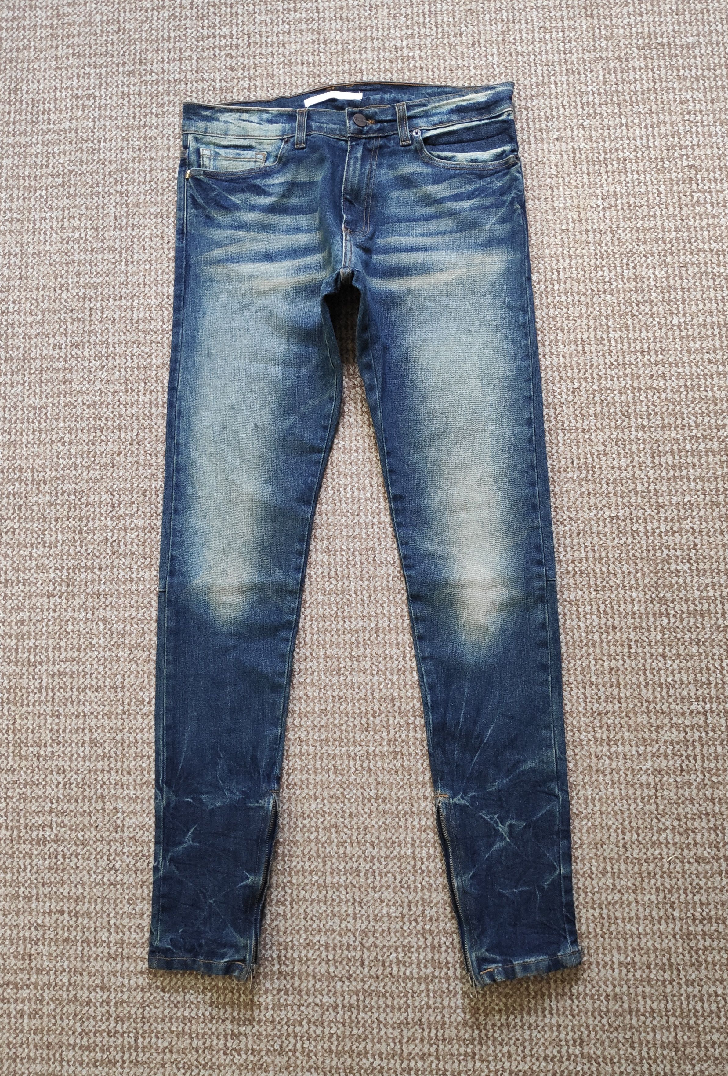 Golden Denim Golden Denim skinny jeans W32 zip knee made in USA Size US 32 / EU 48 - 2 Thumbnail