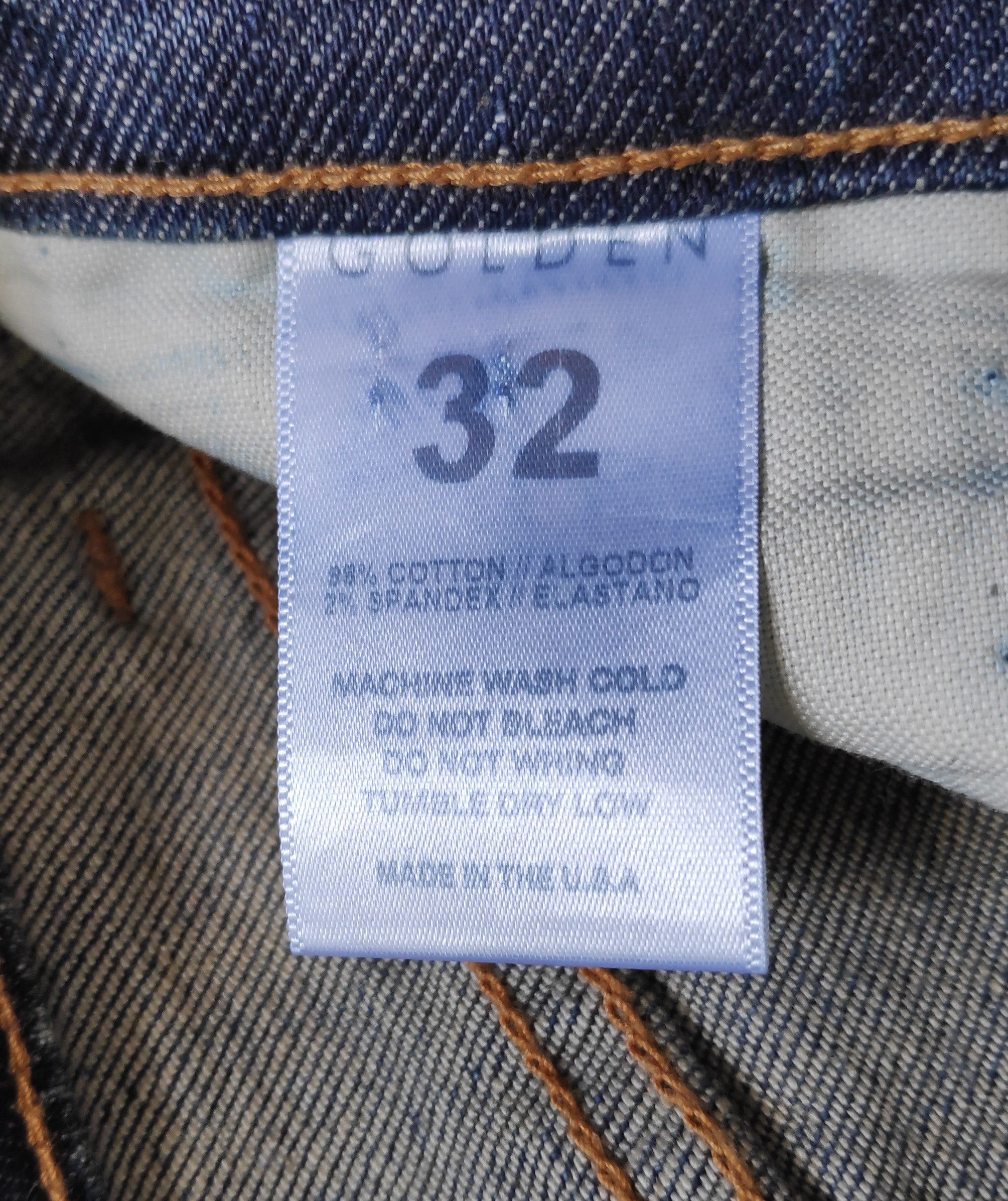 Golden Denim Golden Denim skinny jeans W32 zip knee made in USA Size US 32 / EU 48 - 13 Thumbnail