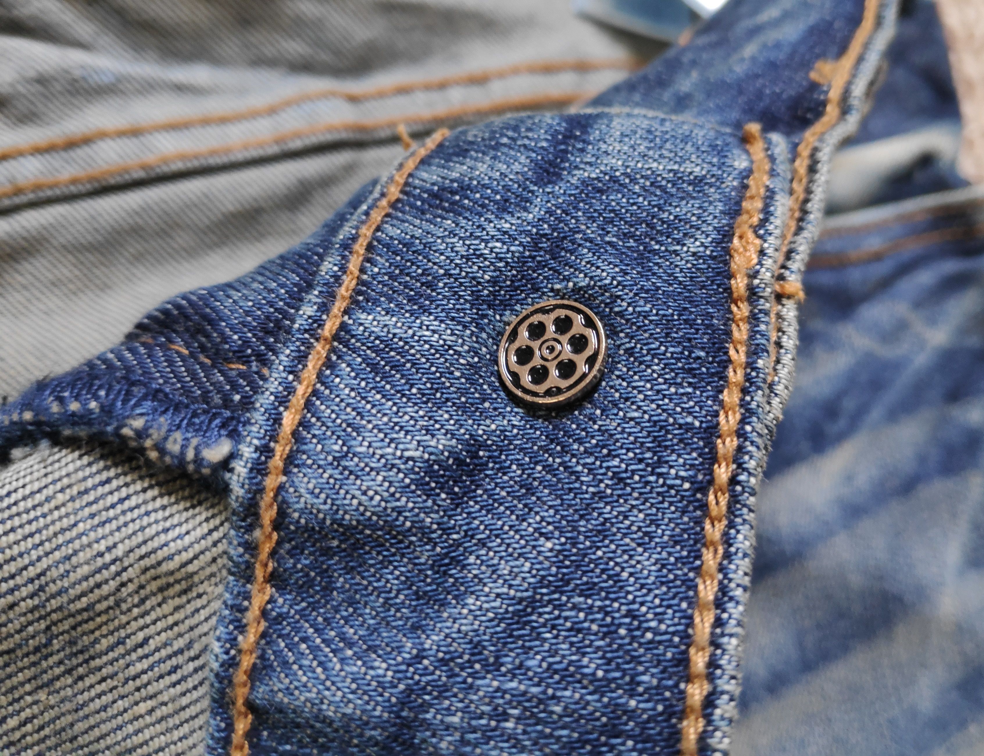 Golden Denim Golden Denim skinny jeans W32 zip knee made in USA Size US 32 / EU 48 - 7 Thumbnail