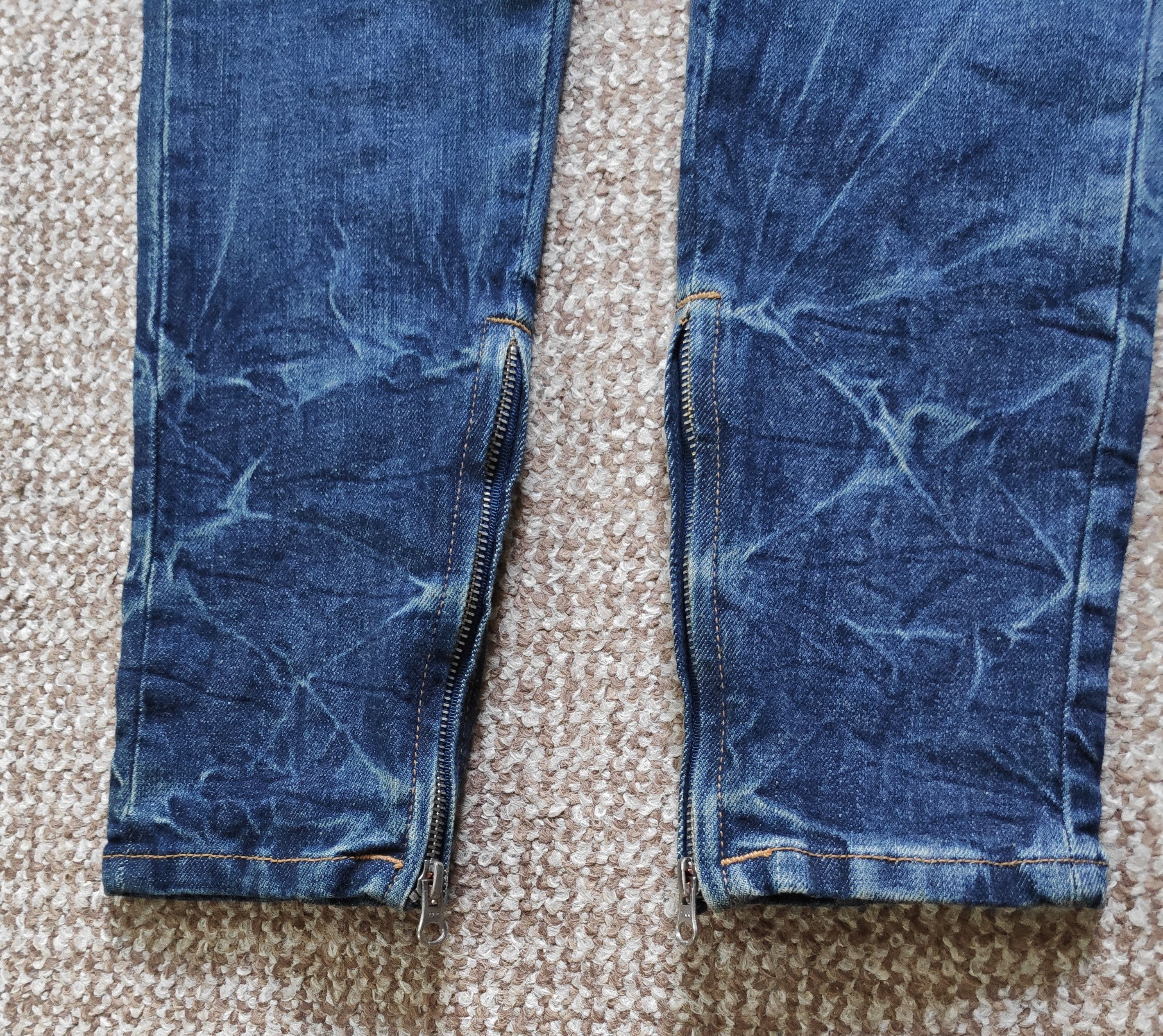 Golden Denim Golden Denim skinny jeans W32 zip knee made in USA Size US 32 / EU 48 - 9 Thumbnail
