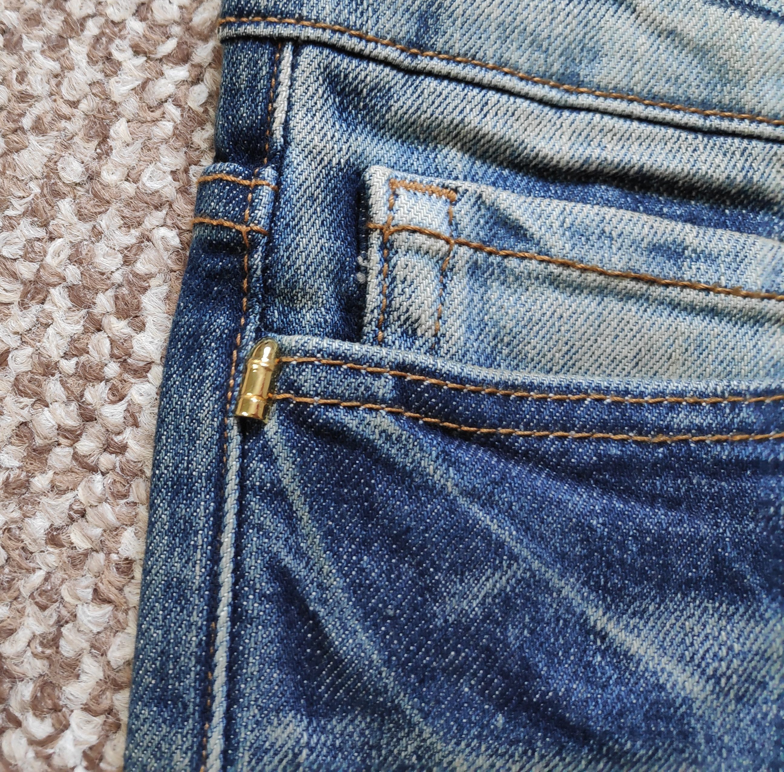 Golden Denim Golden Denim skinny jeans W32 zip knee made in USA Size US 32 / EU 48 - 4 Thumbnail