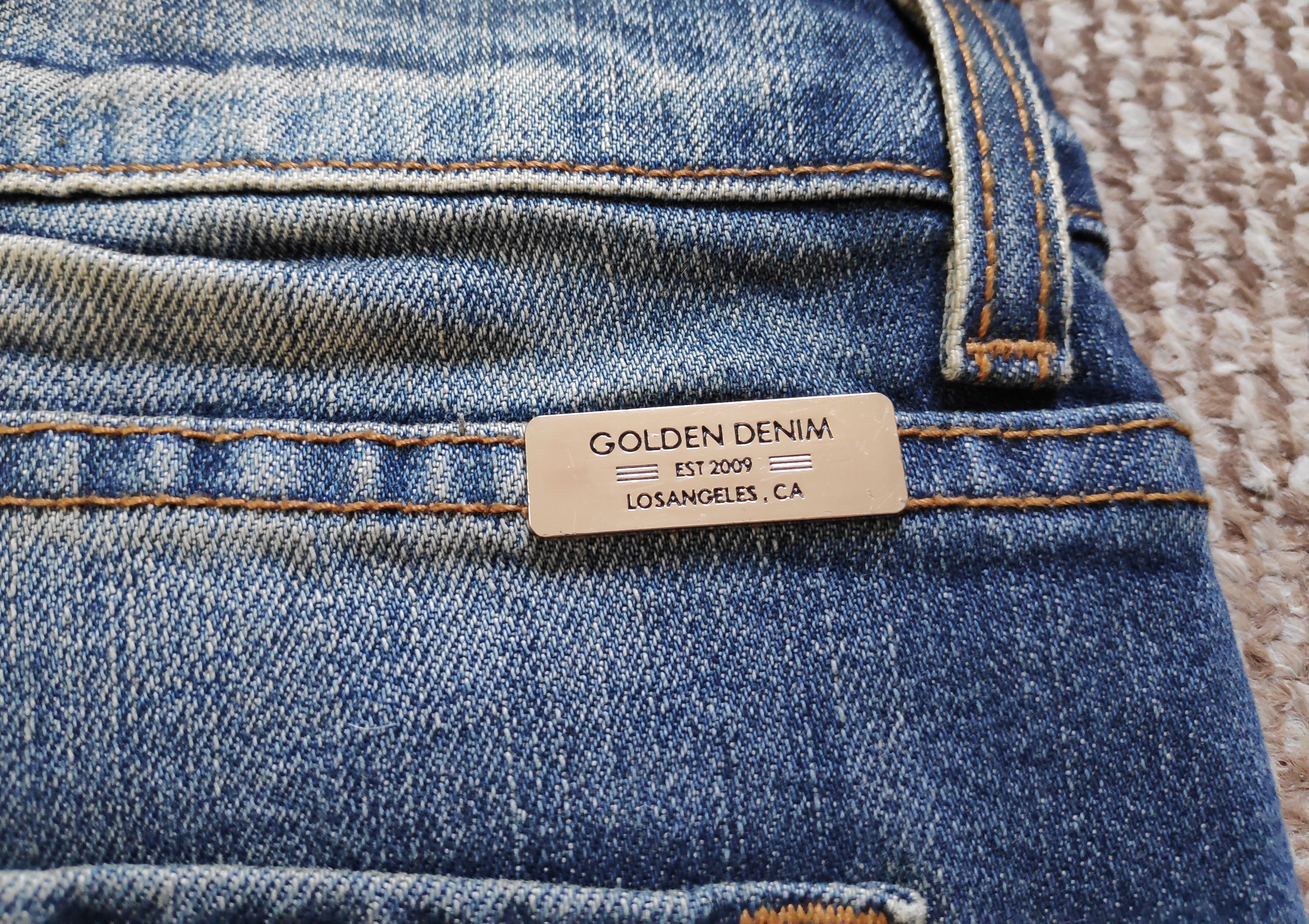 Golden Denim Golden Denim skinny jeans W32 zip knee made in USA Size US 32 / EU 48 - 12 Thumbnail