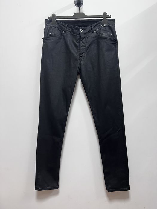 Rick Owens NEW SS21 SBW HEAVY WAXED TYRONE CUT DENIM SIZE 34 | Grailed