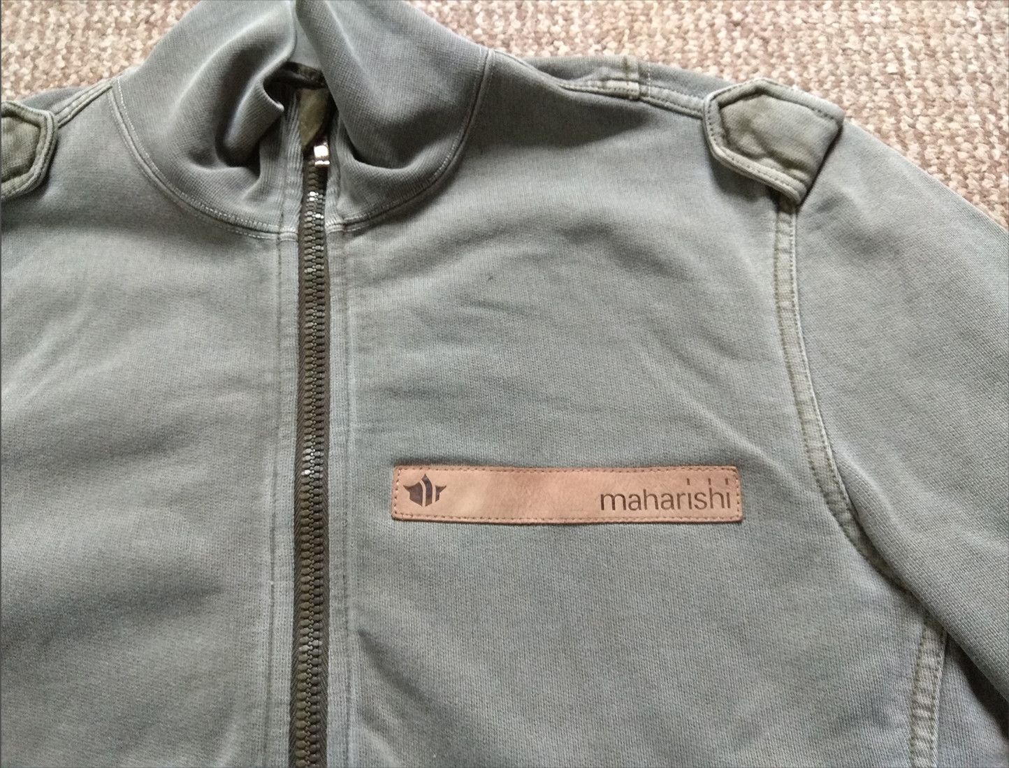 Maharishi Maharishi Vintage Full Zip Top Sweatshirt Size US L / EU 52-54 / 3 - 3 Thumbnail