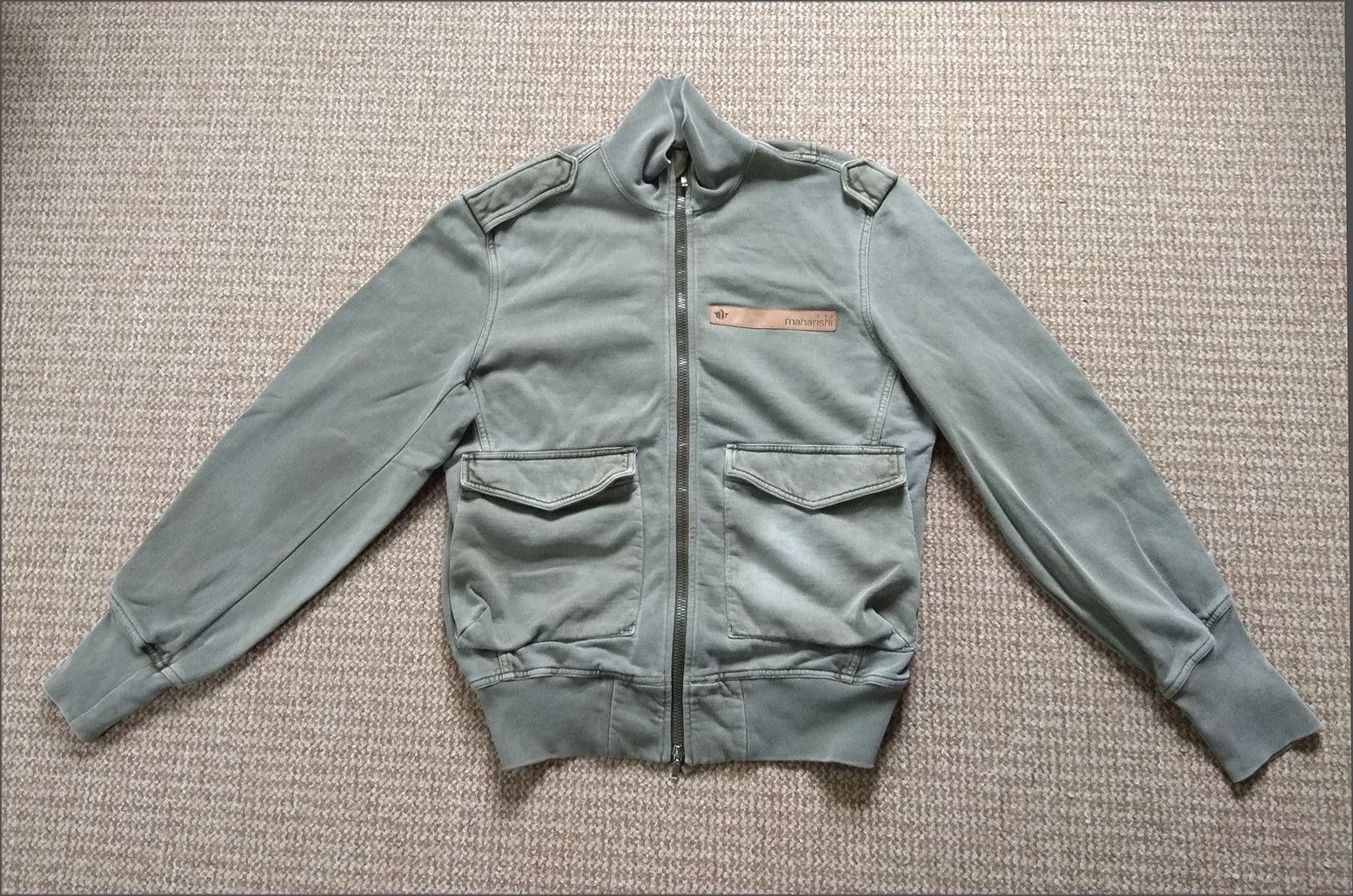 Maharishi Maharishi Vintage Full Zip Top Sweatshirt Size US L / EU 52-54 / 3 - 1 Thumbnail