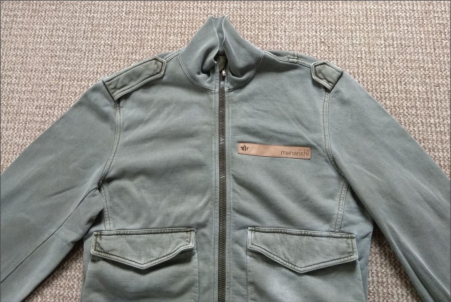 Maharishi Maharishi Vintage Full Zip Top Sweatshirt Size US L / EU 52-54 / 3 - 2 Thumbnail