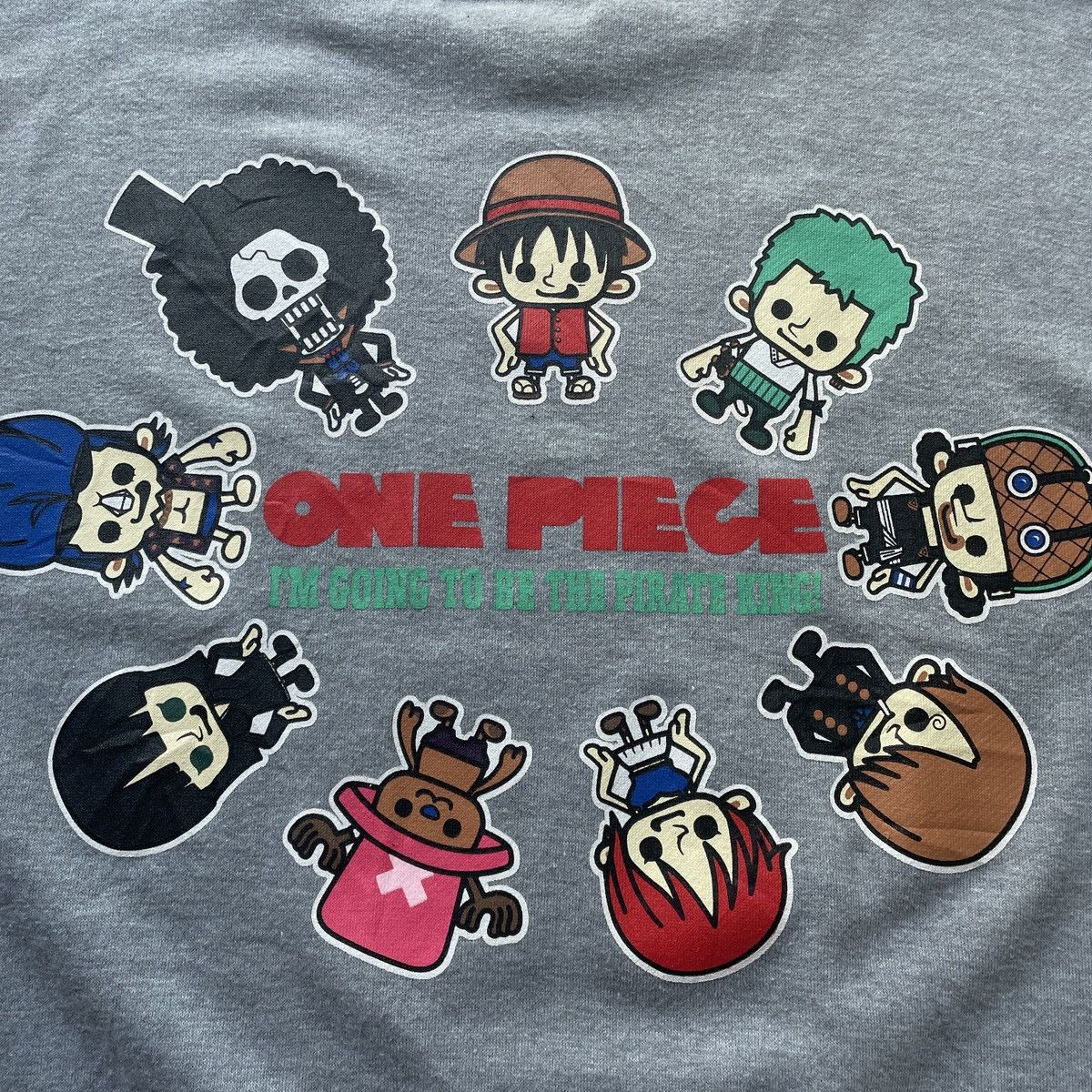Anime One piece Straw hat pirates anime tee Bleach akira dbz flcl Size US L / EU 52-54 / 3 - 2 Thumbnail