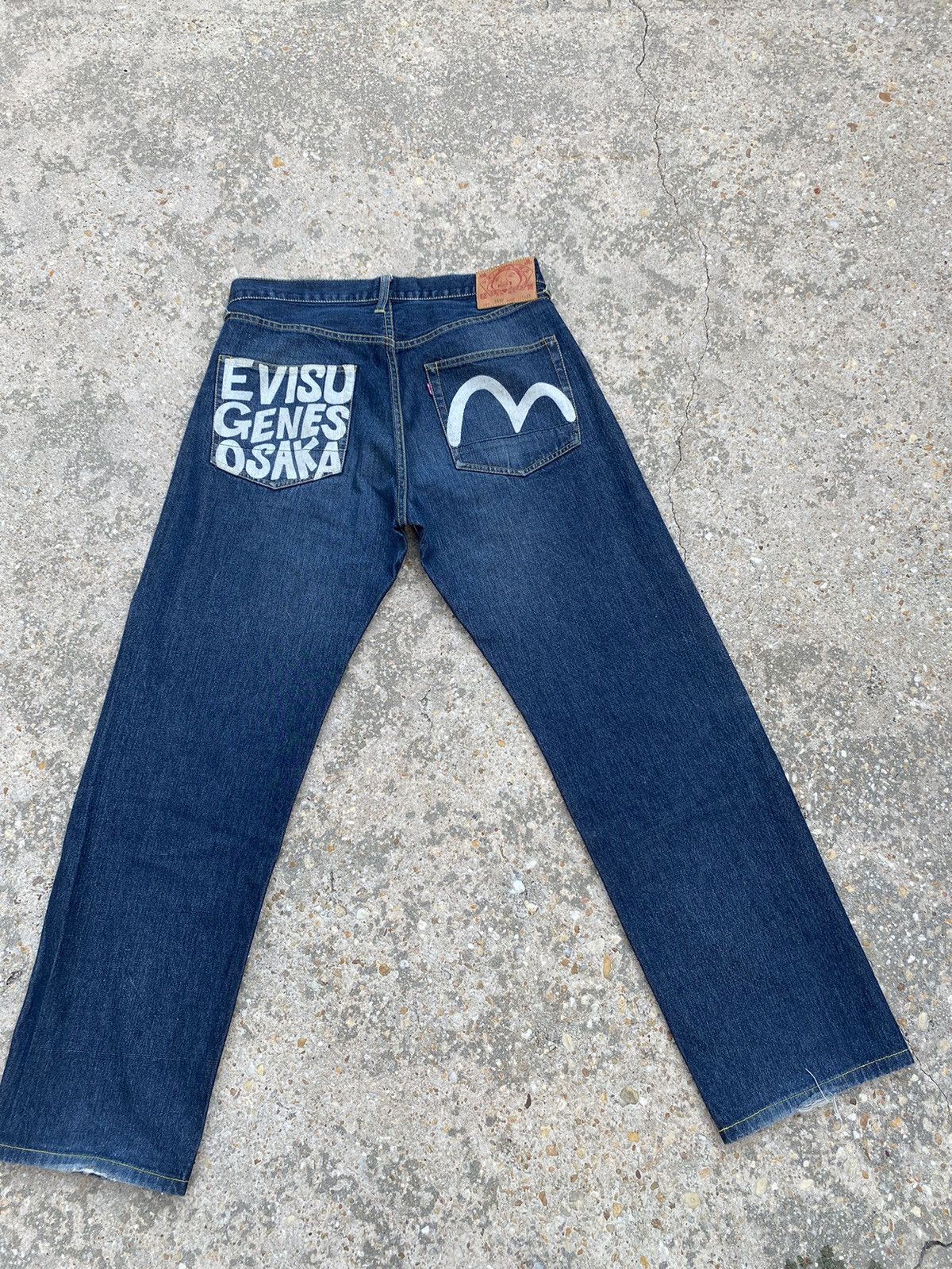 Evisu Evisu Osaka Genes denim jeans | Grailed