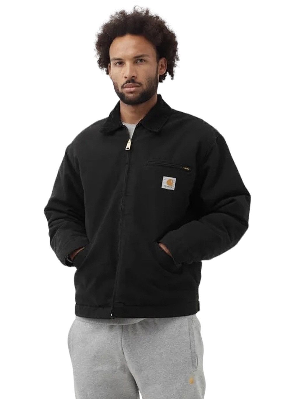 Carhartt Carhartt Duck Detroit Blanket Lined Faded jacket Size US L / EU 52-54 / 3 - 1 Thumbnail